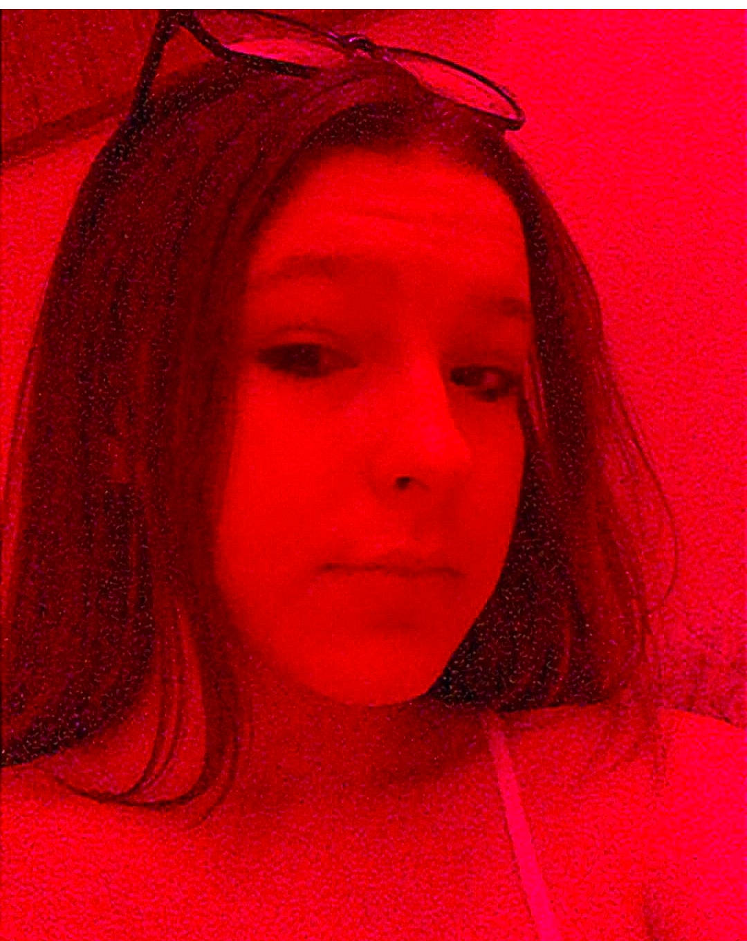 Haylee joined the competition — help win amazing prizes! chin, cool, electric_blue, eyebrow, eyelash, fashion_accessory, flash_photography, jaw, lip, long_hair, magenta, mouth, neck, nose, pattern, person, pink, purple, red, tints_and_shades