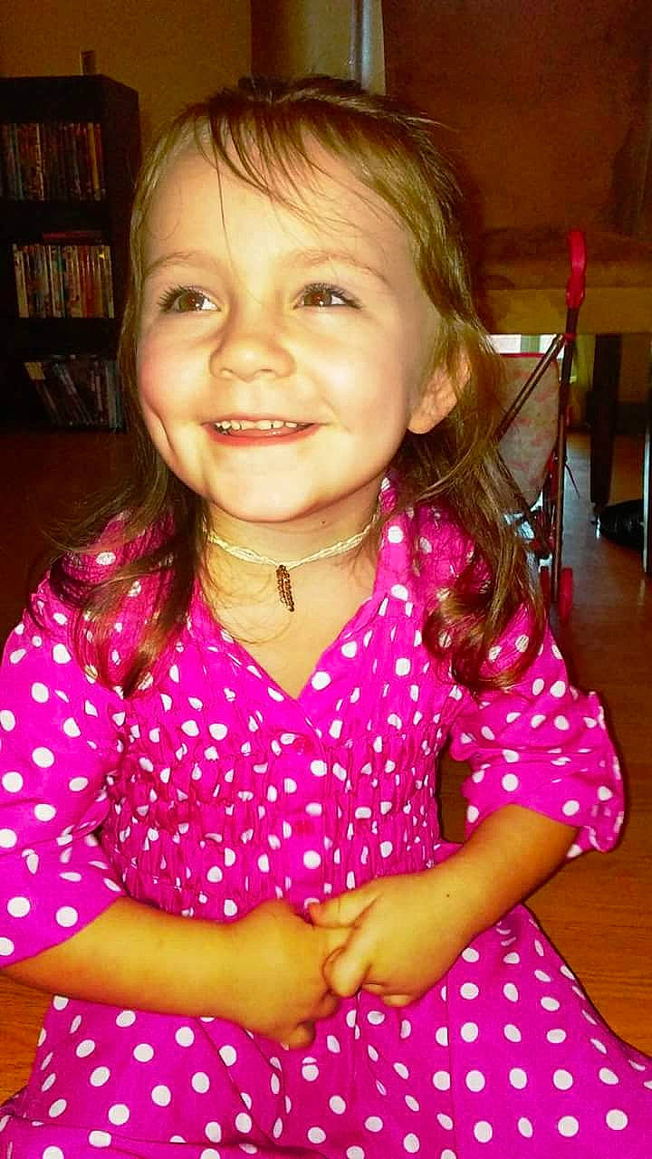 Sopheigh joined the competition — help win amazing prizes! cheek, child, child_model, fun, joy, magenta, pattern, person, pink, polka_dot, smile, toddler