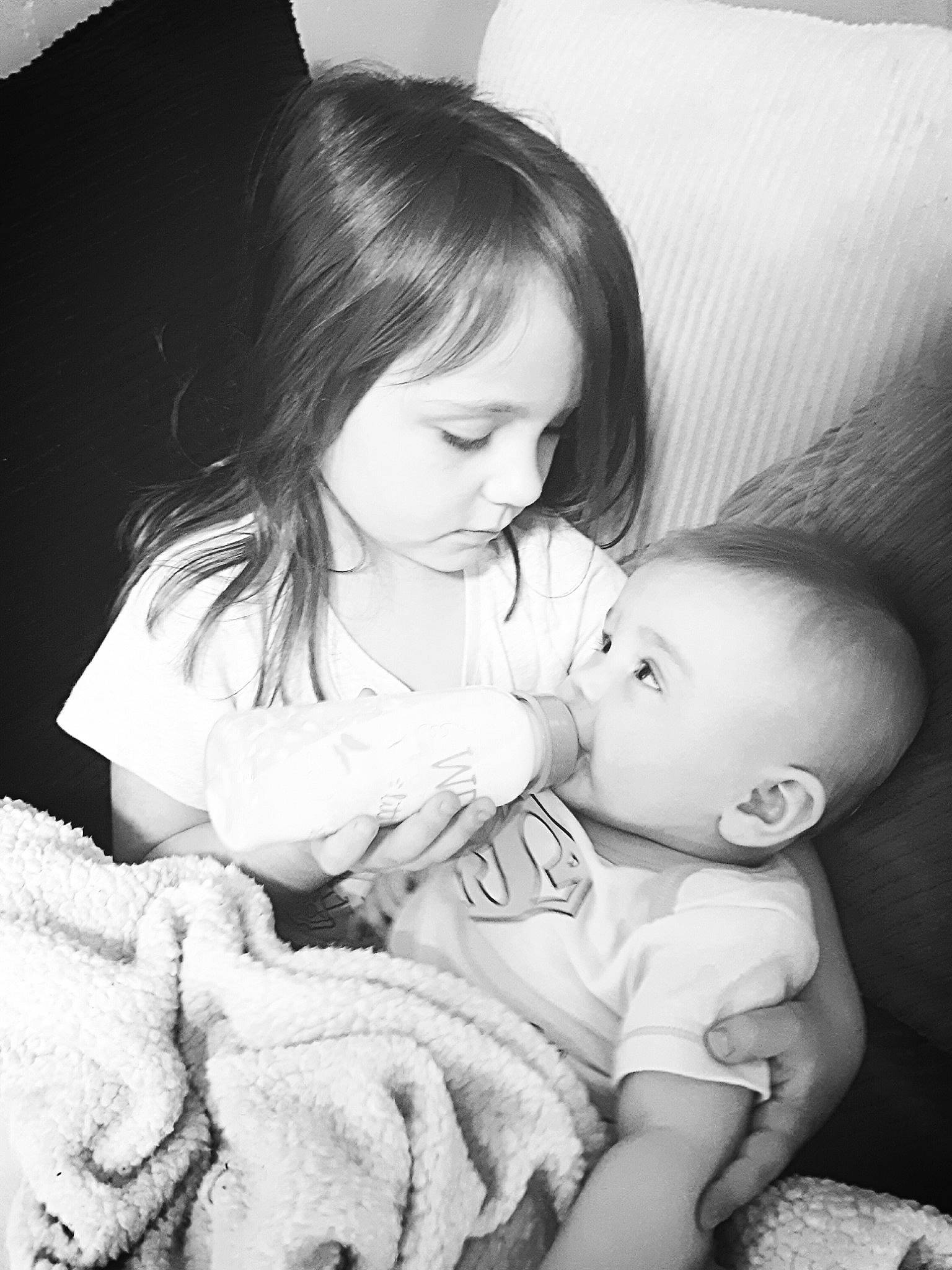 Sopheigh is registered to the contest to win money with this photo: baby, birth, black_and_white, child, daughter, family, happy, love, monochrome, monochrome_photography, mother, people, person, photograph, photography, sibling, smile, snapshot, style, toddler