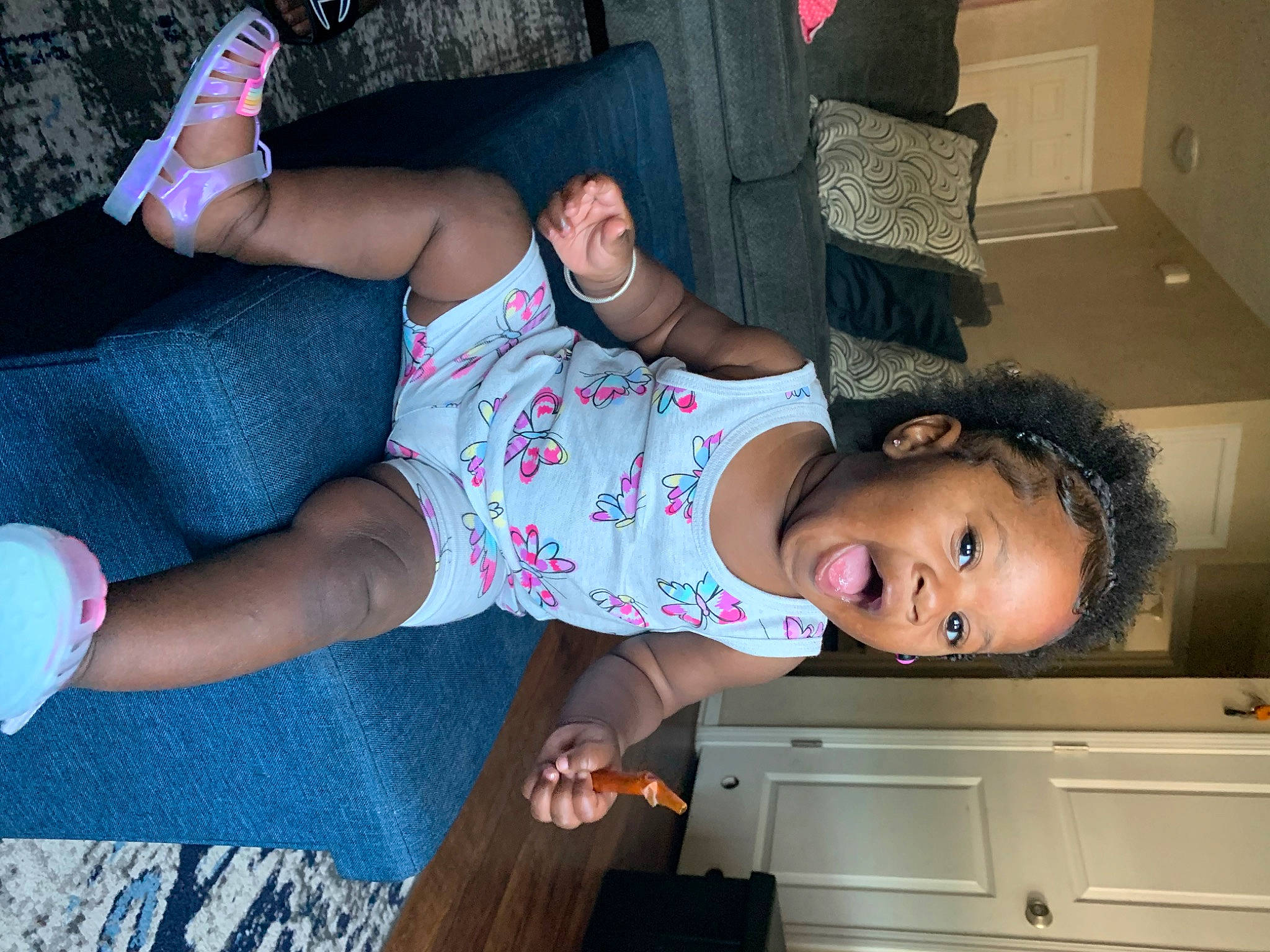 Keari joined the competition — help win amazing prizes! arm, cabinetry, drawer, foot, fun, hand, happy, human_leg, joint, knee, lap, leg, person, shoe, shorts, smile, sock, t_shirt, thigh, toddler