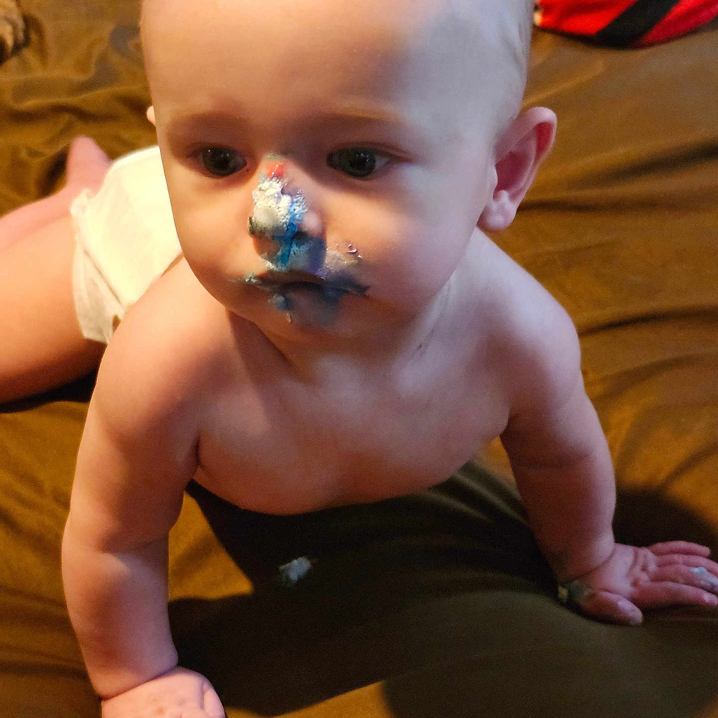Oaklen joined the competition — help win amazing prizes! accessories, arm, baby, babycrawling, bag, bodypart, couch, crawling, diaper, face, finger, furniture, hand, handbag, head, newborn, person, photography, portrait, sitting