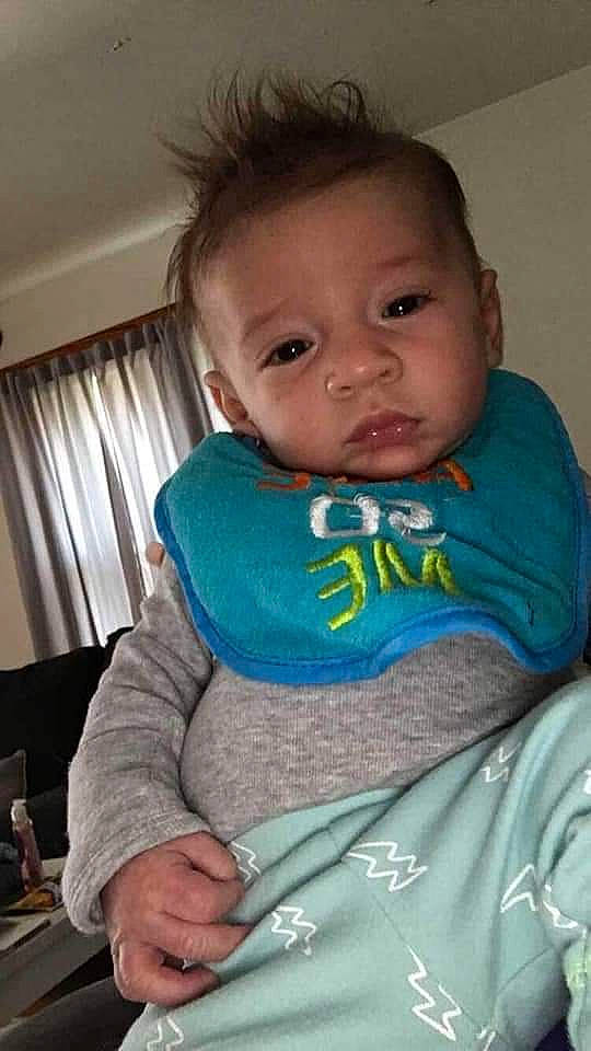 Za'Mar joined the competition — help win amazing prizes! baby, cheek, child, cool, eye, forehead, head, iris, neck, nose, person, skin, smile, toddler