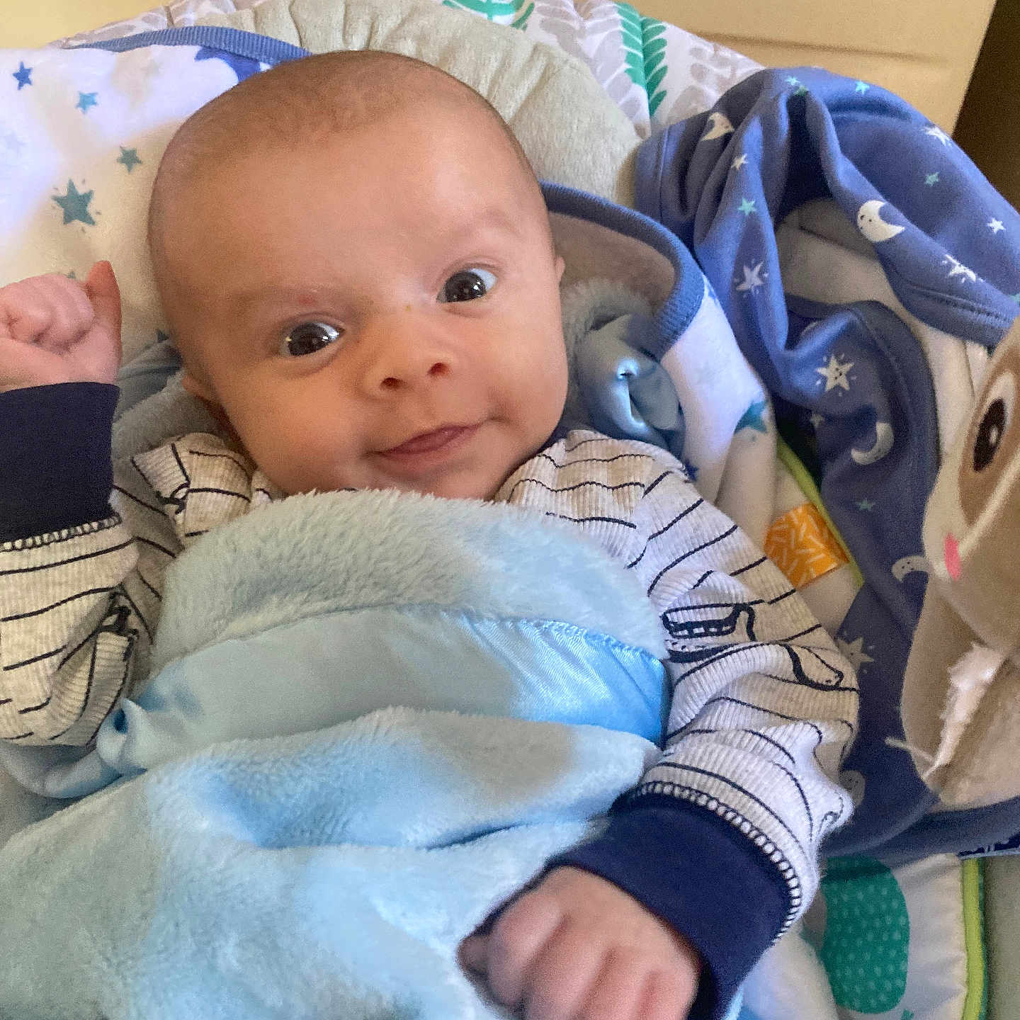 Oliver joined the competition — help win amazing prizes! architecture, baby, bed, blanket, bodypart, building, clothing, cushion, face, finger, furniture, hand, head, homedecor, hospital, newborn, person, photography, portrait, quilt