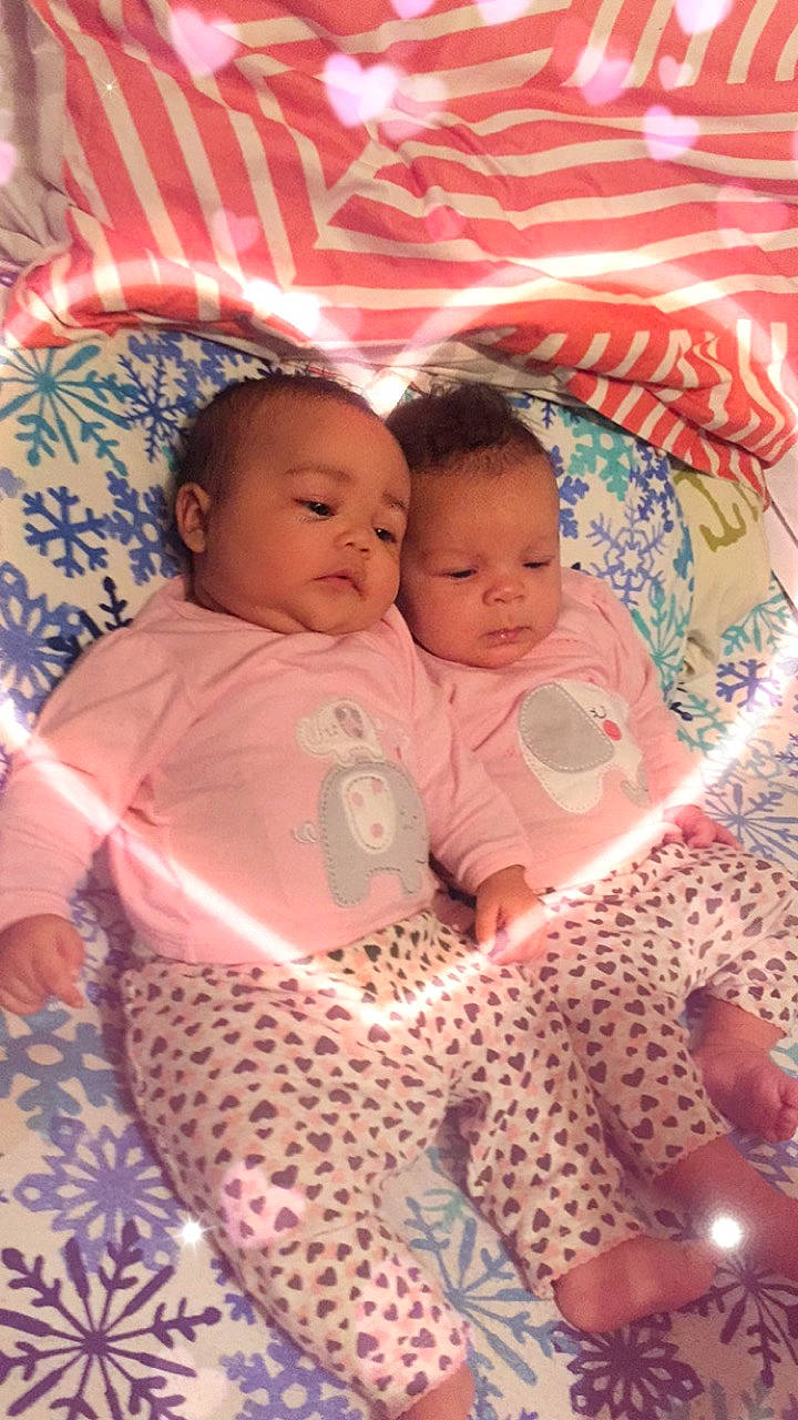 Tyleah joined the competition — help win amazing prizes! baby, bedtime, child, daughter, headwear, person, pink, product, skin, textile, toddler