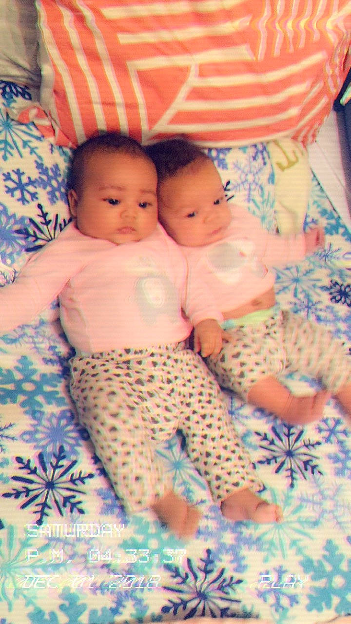 Tyleah joined the competition — help win amazing prizes! baby, baby_toddler_clothing, cheek, child, pattern, person, pink, product, sibling, skin, textile, toddler