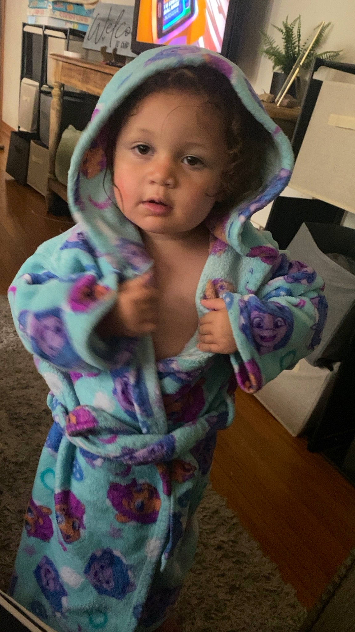 Nylie joined the competition — help win amazing prizes! cheek, cool, ear, eye, eyelash, facial_expression, forehead, fun, happy, head, iris, lip, long_hair, mouth, neck, nose, person, pink, purple, skin