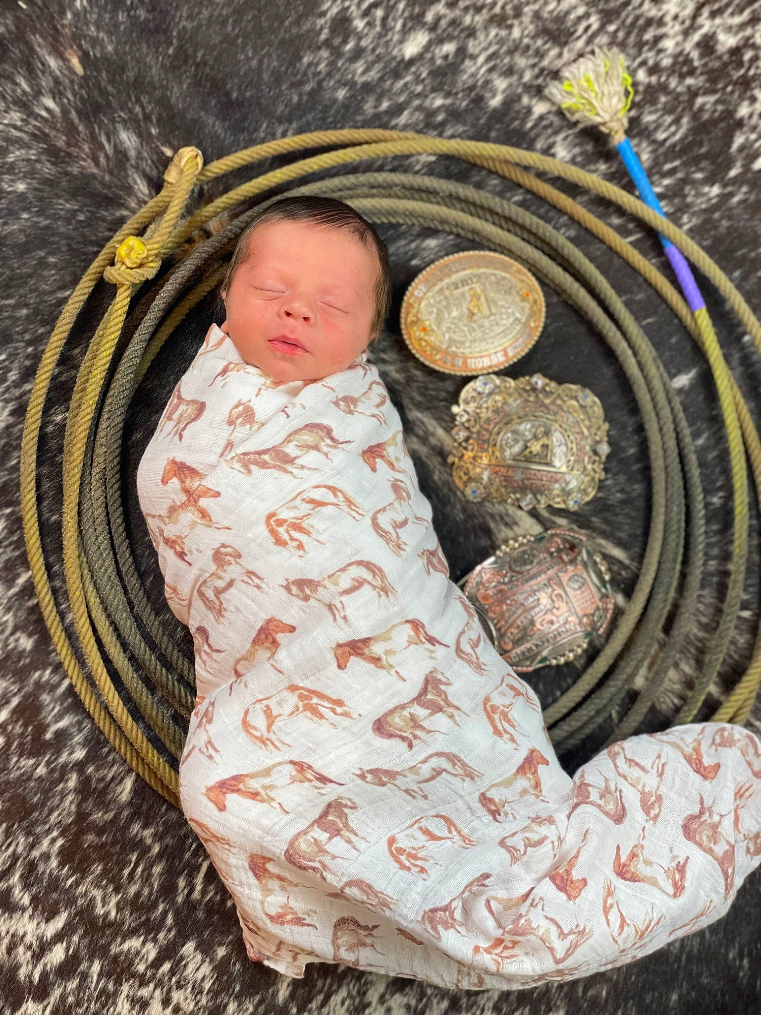 Colt joined the competition — help win amazing prizes! baby, baby_products, baby_sleeping, baby_toddler_clothing, child, circle, comfort, fashion_accessory, fur, grass, infant_bed, linens, military_camouflage, pattern, person, product, textile, toddler, toy, twig