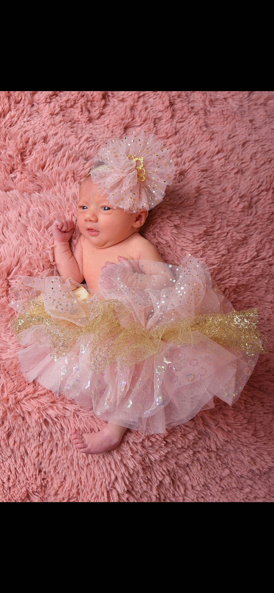 Ariella is registered to the contest to win money with this photo: bridal_accessory, child, costume, cut_flowers, dress, embellishment, fashion_accessory, fashion_design, figurine, fur, hair_accessory, headgear, headpiece, headwear, jewellery, lace, mythical_creature, peach, person, pink