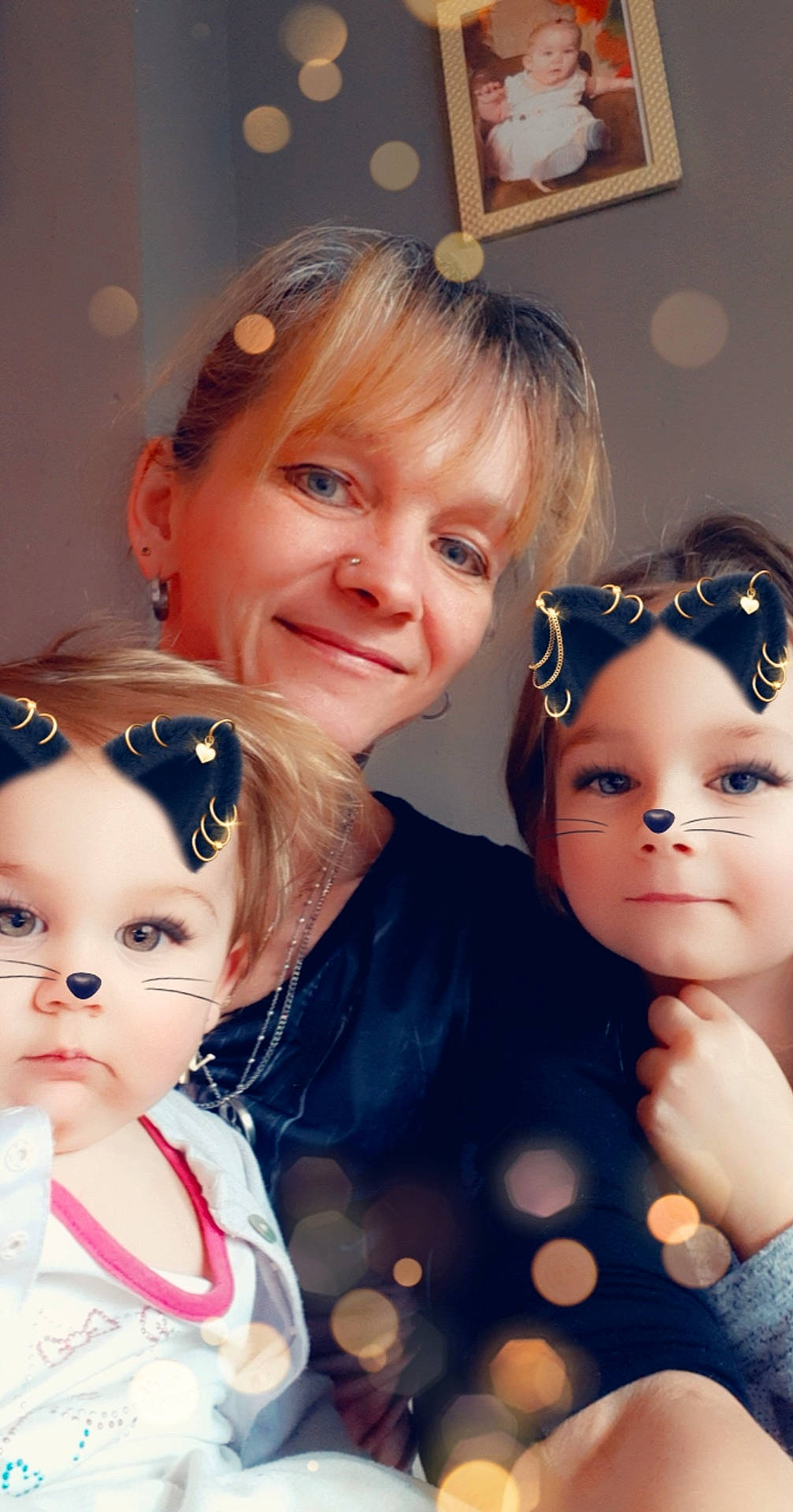 Crystal participe au concours pour gagner de l'argent avec cette photo : blurred, cheek, child, daughter, doll, eye, face, glasses, head, iris, joy, person, photography, sibling, smile, toddler