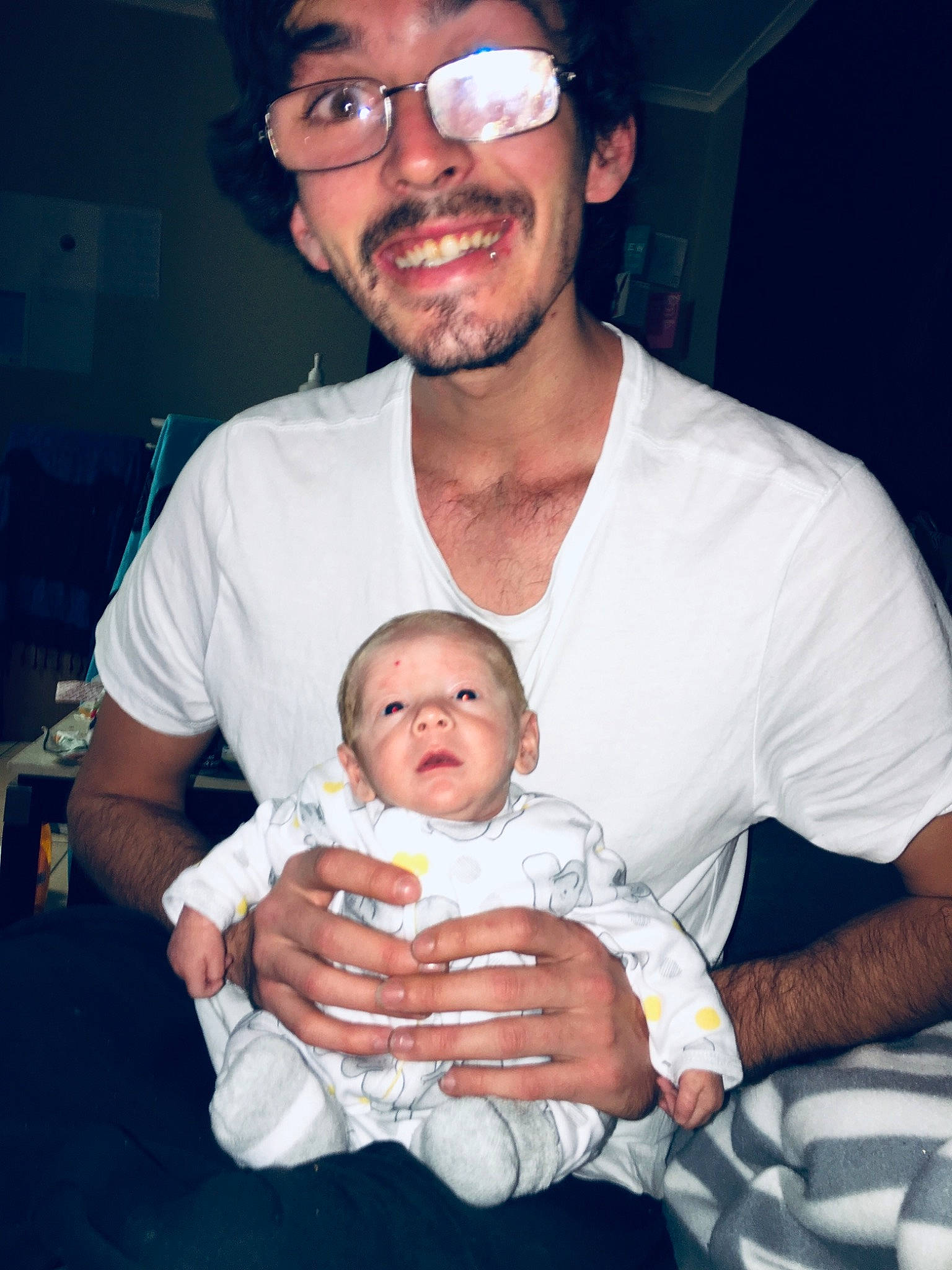 Mace joined the competition — help win amazing prizes! arm, baby, child, daughter, family, father, fun, happy, joy, male, mother, muscle, people, person, smile, toddler, vacation