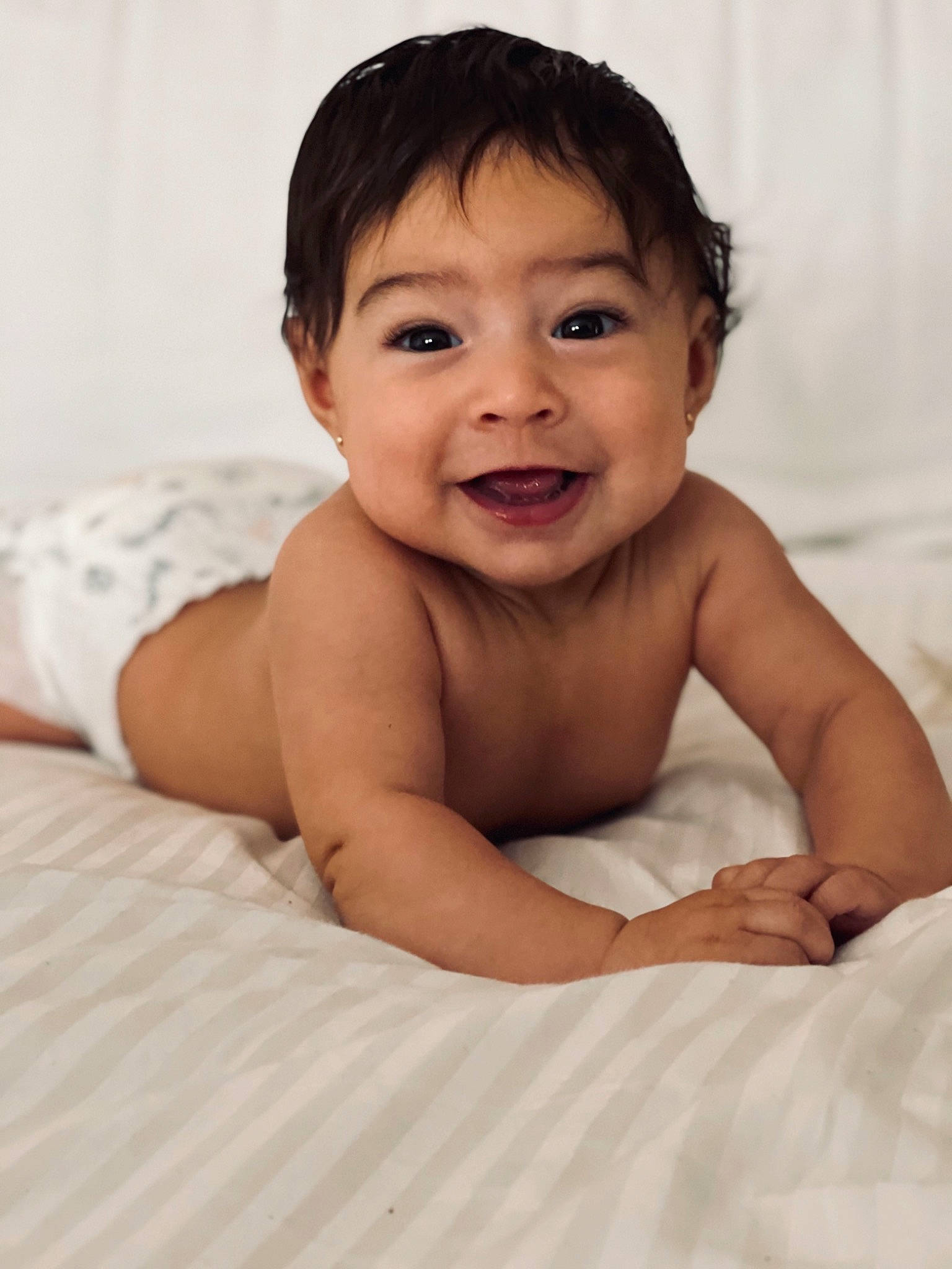 Giselle joined the competition — help win amazing prizes! arm, baby, cheek, chin, comfort, eyebrow, face, flash_photography, gesture, hair, hand, happy, human_body, iris, joy, neck, nose, person, skin, smile