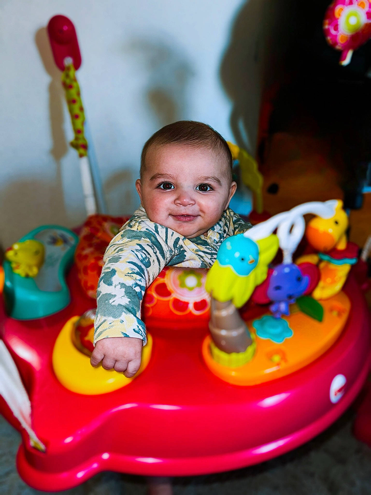 Sterling joined the competition — help win amazing prizes! baby, baby_playing_with_toys, baby_products, baby_toddler_clothing, cheek, child, facial_expression, fun, happy, leisure, person, photograph, product, recreation, riding_toy, sitting, skin, smile, snapshot, toddler