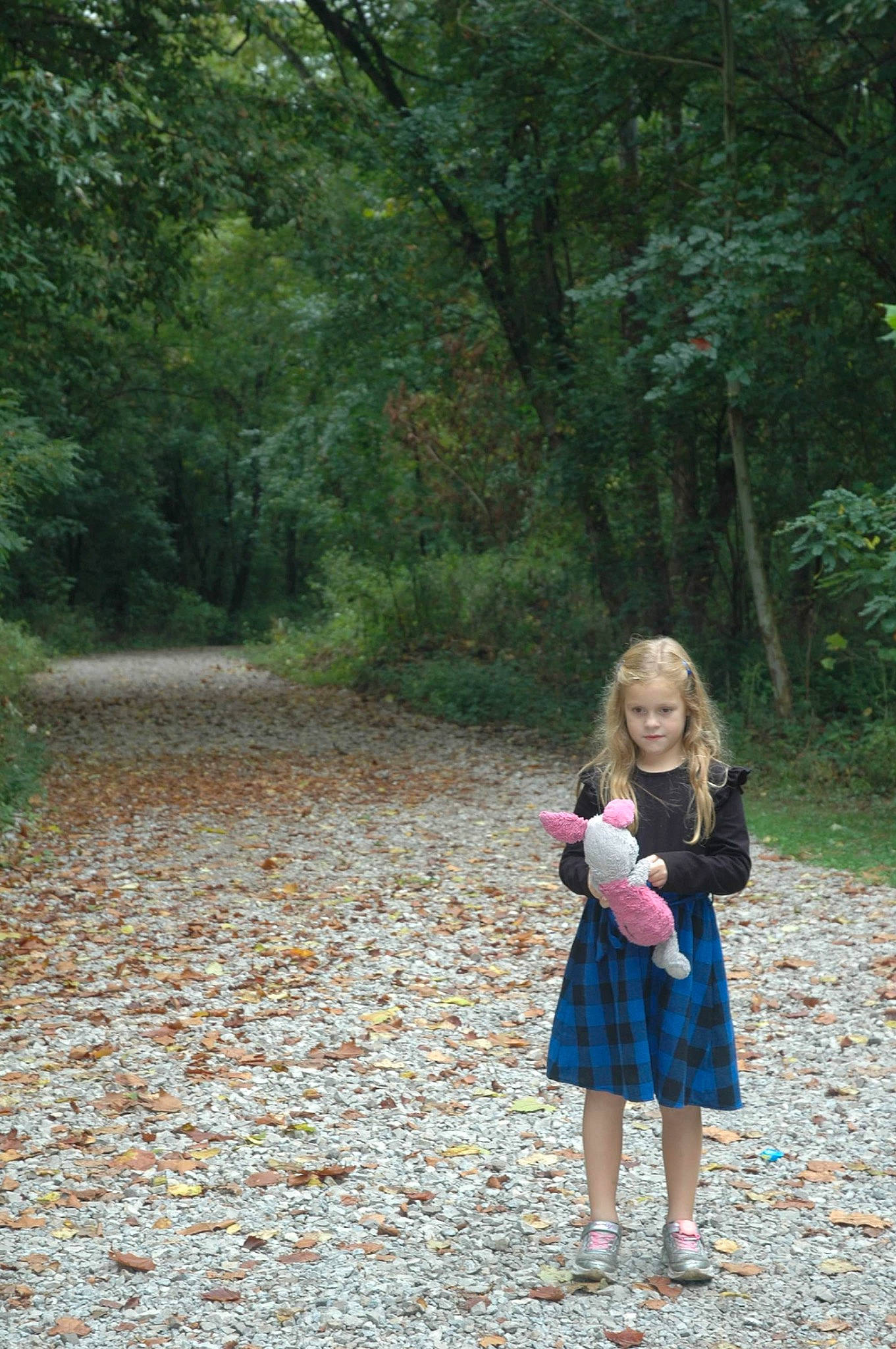 Jocelyn joined the competition — help win amazing prizes! child, dress, forest, grass, grass_family, landscape, leisure, natural_landscape, pattern, people_in_nature, person, plant, recreation, shrub, soil, toddler, tree, walking, wood, woodland