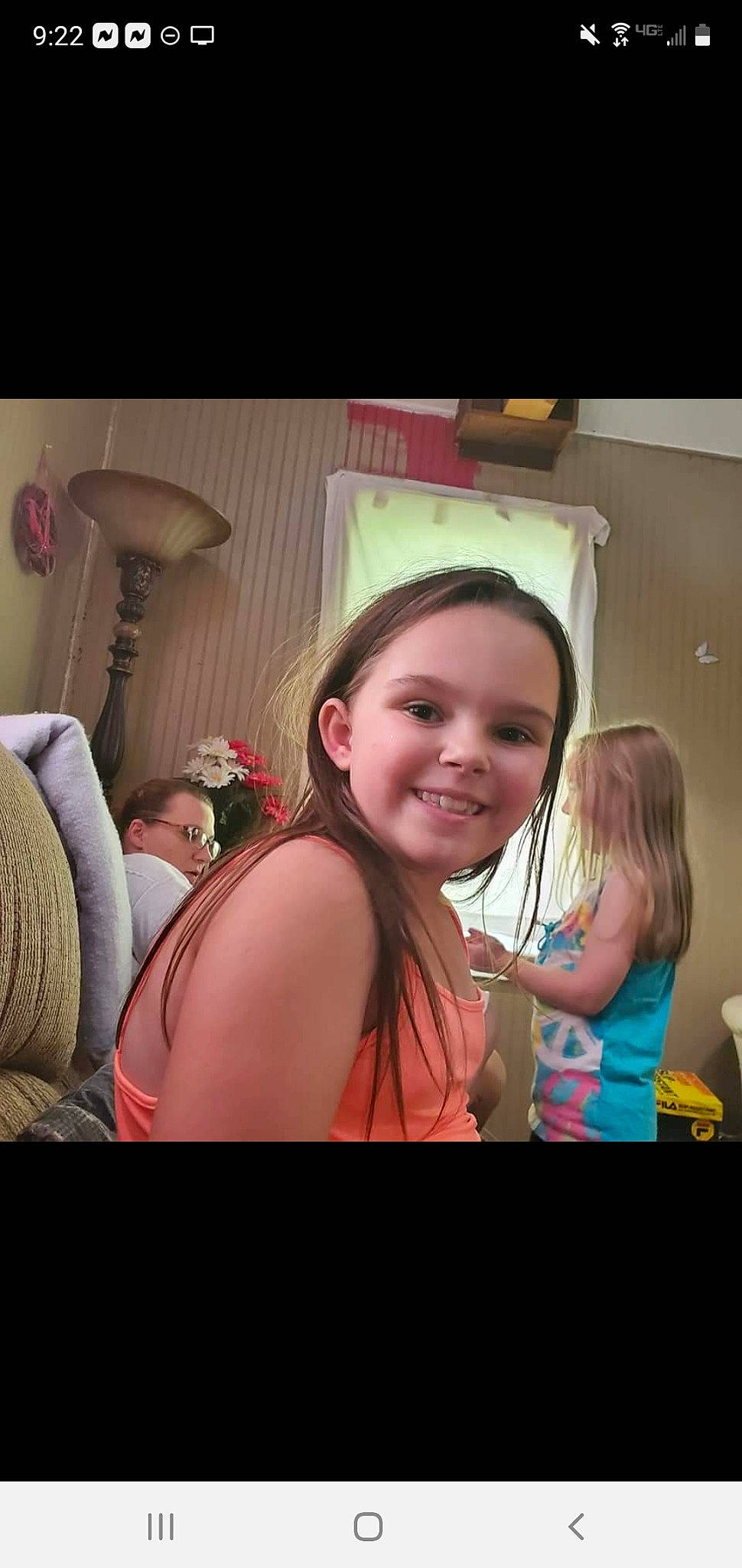 Traci is registered to the contest to win money with this photo: arm, chin, comfort, eye, eyebrow, finger, flash_photography, fun, gesture, hair, happy, human_body, interaction, joint, joy, leisure, magenta, mouth, person, shoulder