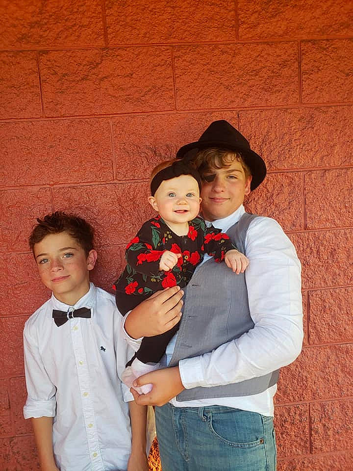 Avery joined the competition — help win amazing prizes! clothing, eye, facial_expression, fashion, flash_photography, fun, gesture, happy, hat, headwear, jacket, jeans, joy, orange, people_in_nature, person, shoulder, sleeve, smile, standing