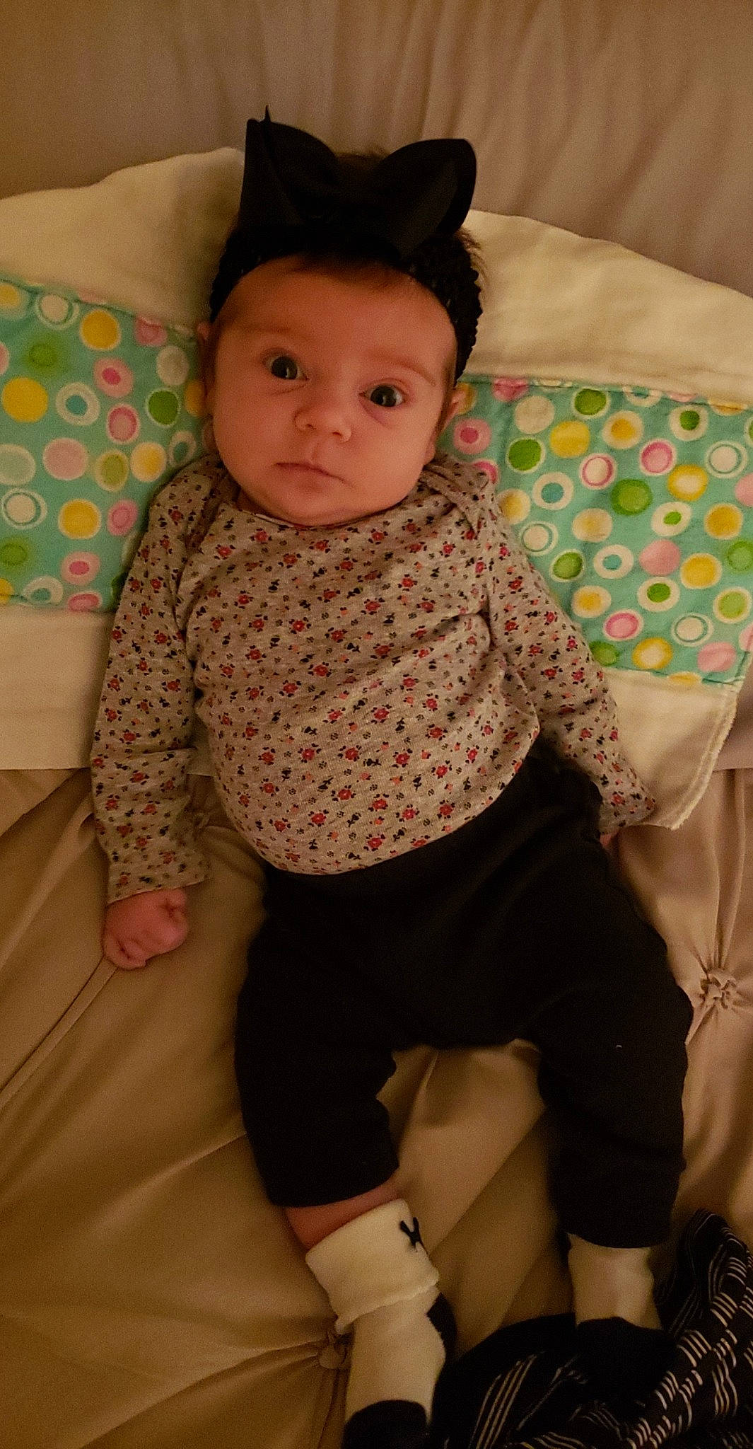 Emelia joined the competition — help win amazing prizes! baby, baby_toddler_clothing, cheek, child, fawn, head, outerwear, pattern, person, skin, sleeve, smile, toddler