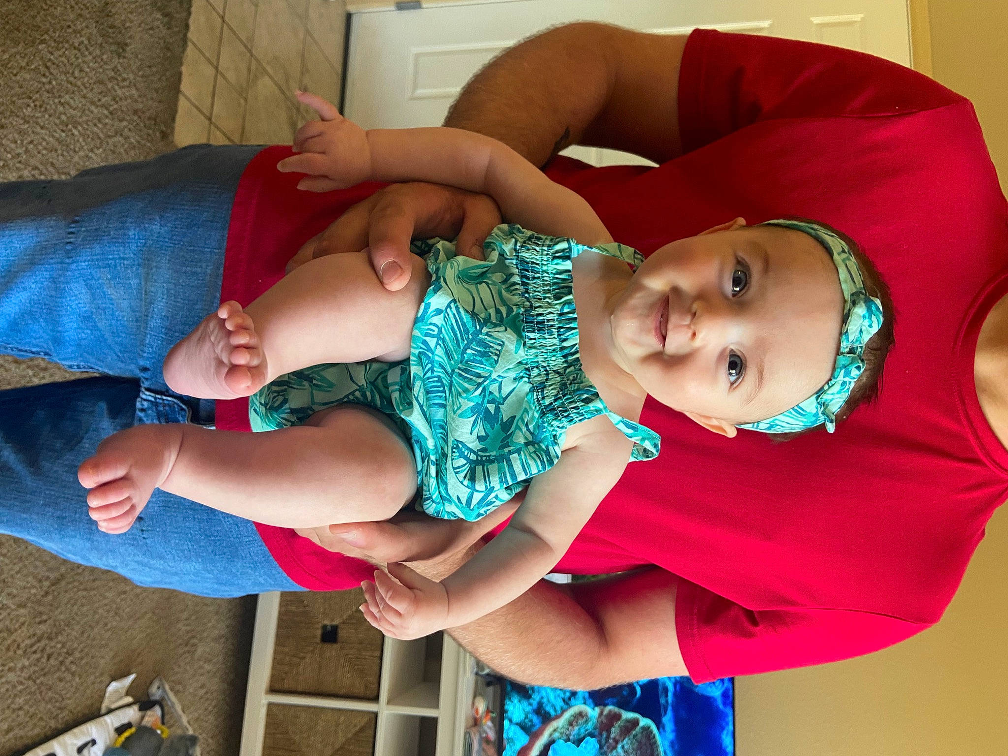 Tenley joined the competition — help win amazing prizes! abdomen, arm, baby_toddler_clothing, blue, child, dress, electric_blue, finger, hand, happy, hat, human_body, human_leg, joint, joy, person, pink, sleeve, thigh, toddler