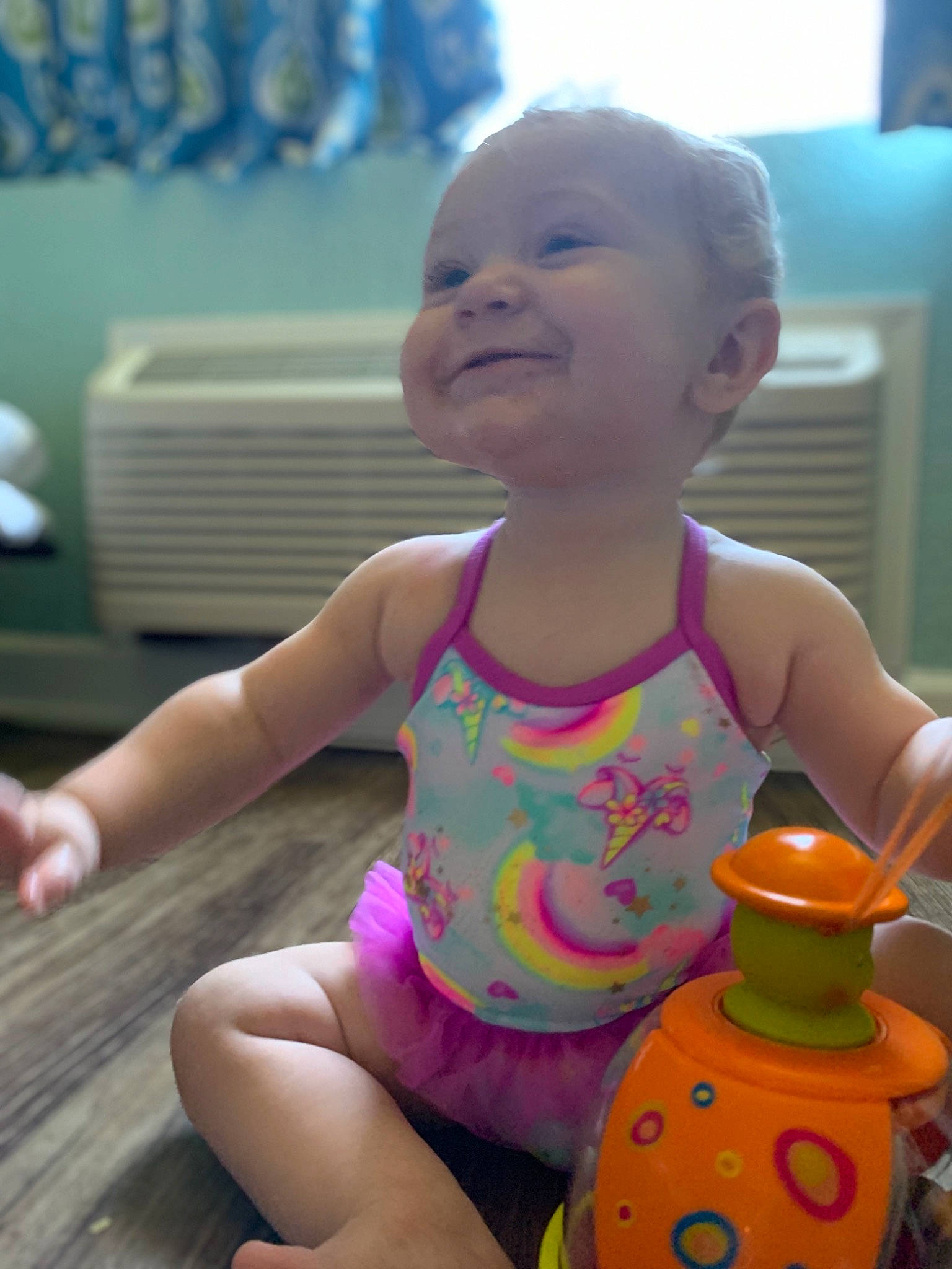 Kouvr joined the competition — help win amazing prizes! active_tank, baby, baby_toddler_clothing, cheek, child, finger, fun, happy, human_leg, leisure, person, pink, play, sitting, skin, sleeveless_shirt, smile, summer, thigh, thumb