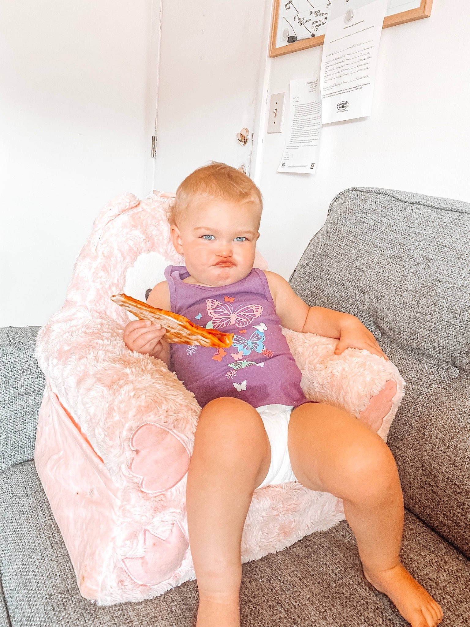 Lauren joined the competition — help win amazing prizes! abdomen, arm, baby, baby_toddler_clothing, comfort, finger, hand, human_body, human_leg, joint, knee, lap, leg, muscle, person, picture_frame, shorts, stomach, thigh, toddler