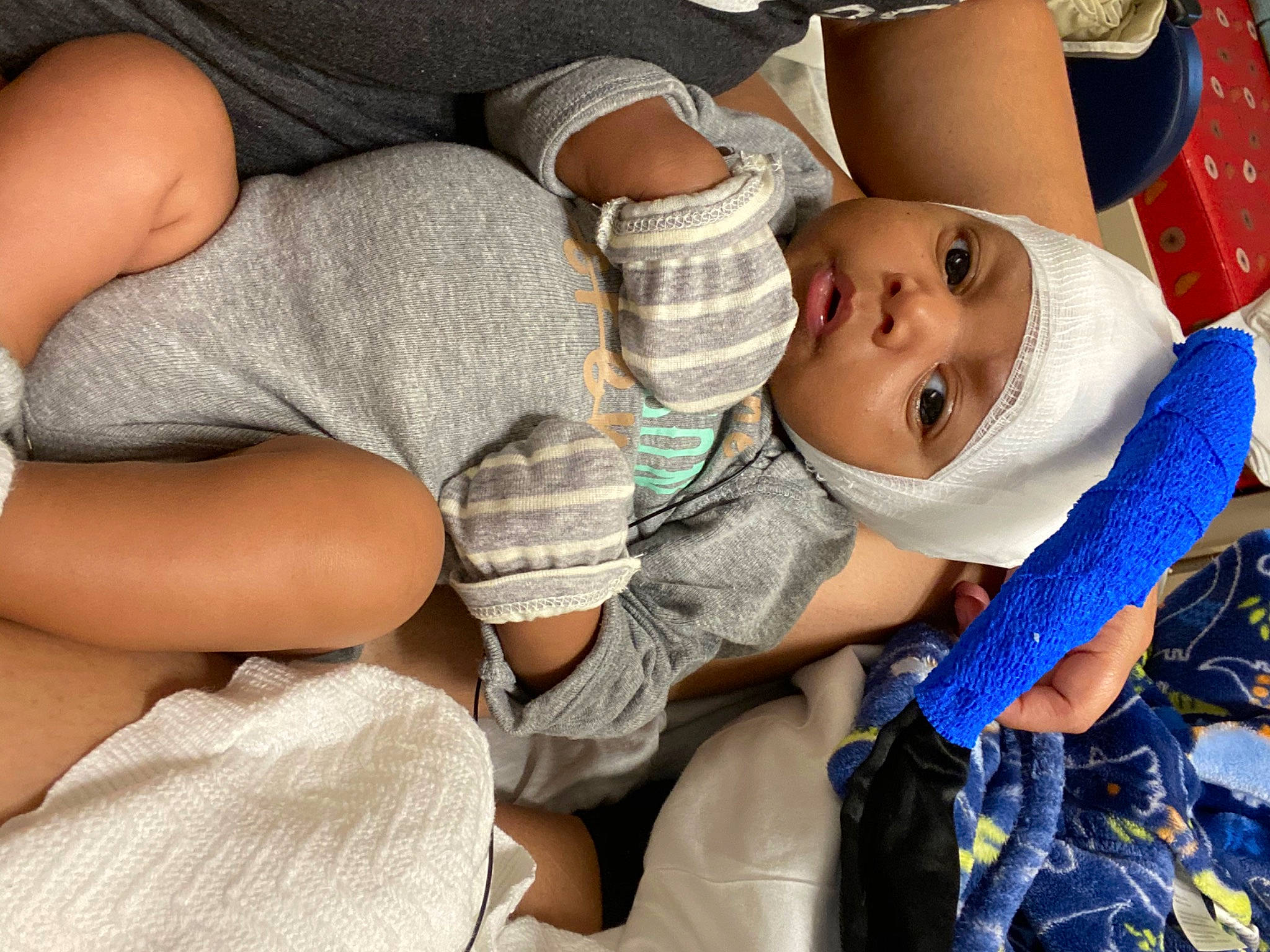 Kamren joined the competition — help win amazing prizes! arm, baby, child, finger, fun, gesture, headwear, joint, leg, person, sleep, thigh, toddler, trunk, vacation