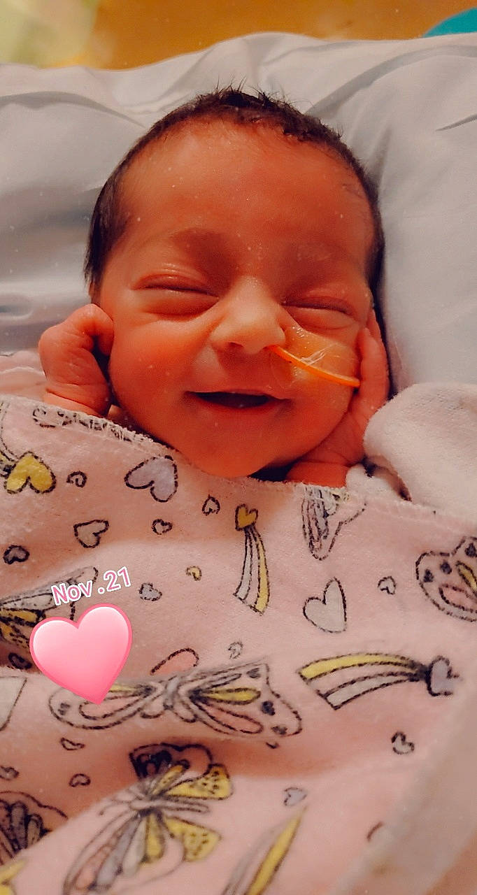 Madison is registered to the contest to win money with this photo: baby, baby_products, baby_toddler_clothing, bedtime, birth, cheek, child, childbirth, chin, confectionery, eyebrow, facial_expression, forehead, heart, lip, love, organ, person, skin, sweetness