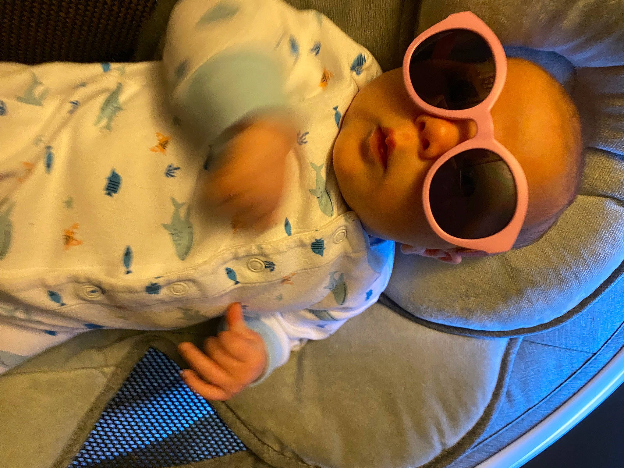 Lillianna is registered to the contest to win money with this photo: baby, baby_products, baby_safety, baby_toddler_clothing, child, circle, comfort, eyewear, face, goggles, hat, health_care, linens, pattern, person, personal_protective_equipment, sleeve, sunglasses, toddler, vision_care