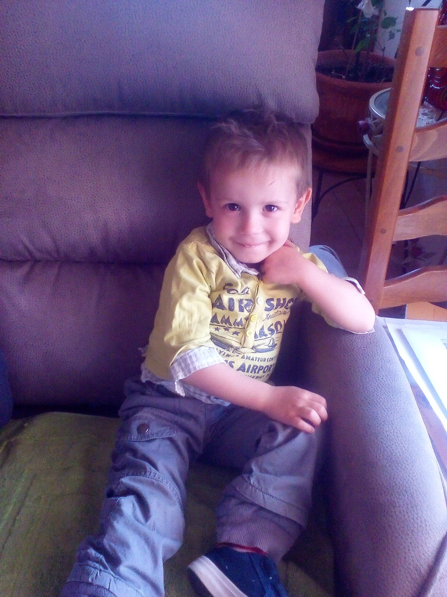 Timothy participe au concours pour gagner de l'argent avec cette photo :