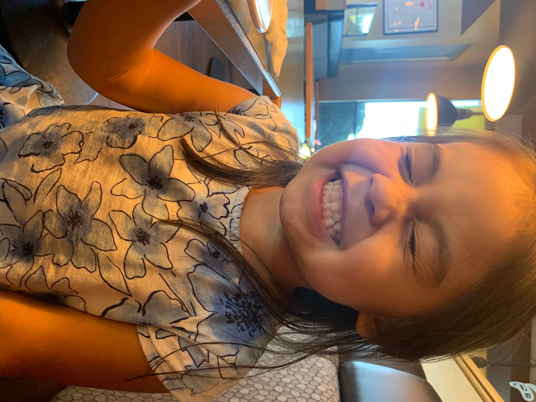 Hailee is registered to the contest to win money with this photo: arm, eyebrow, eyelash, eyewear, forehead, hairstyle, human, human_body, jaw, joint, joy, mammal, mouth, muscle, neck, nose, person, shoulder, skin, smile