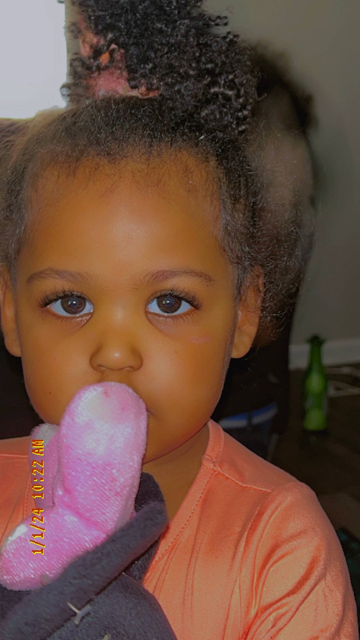 Maryann is registered to the contest to win money with this photo: baby, black_hair, cheek, child, chin, comfort_food, dessert, ear, eyelash, fashion_accessory, food, forehead, frozen_dessert, hair_accessory, ice_cream, lip, nose, person, skin, sweetness