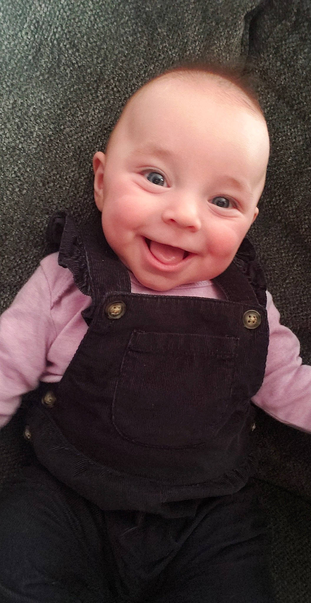 Jocelyn joined the competition — help win amazing prizes! baby, baby_toddler_clothing, cheek, clothing, collar, grass, happy, human_body, iris, joy, lip, magenta, nose, outerwear, person, pink, sleeve, smile, textile, toddler