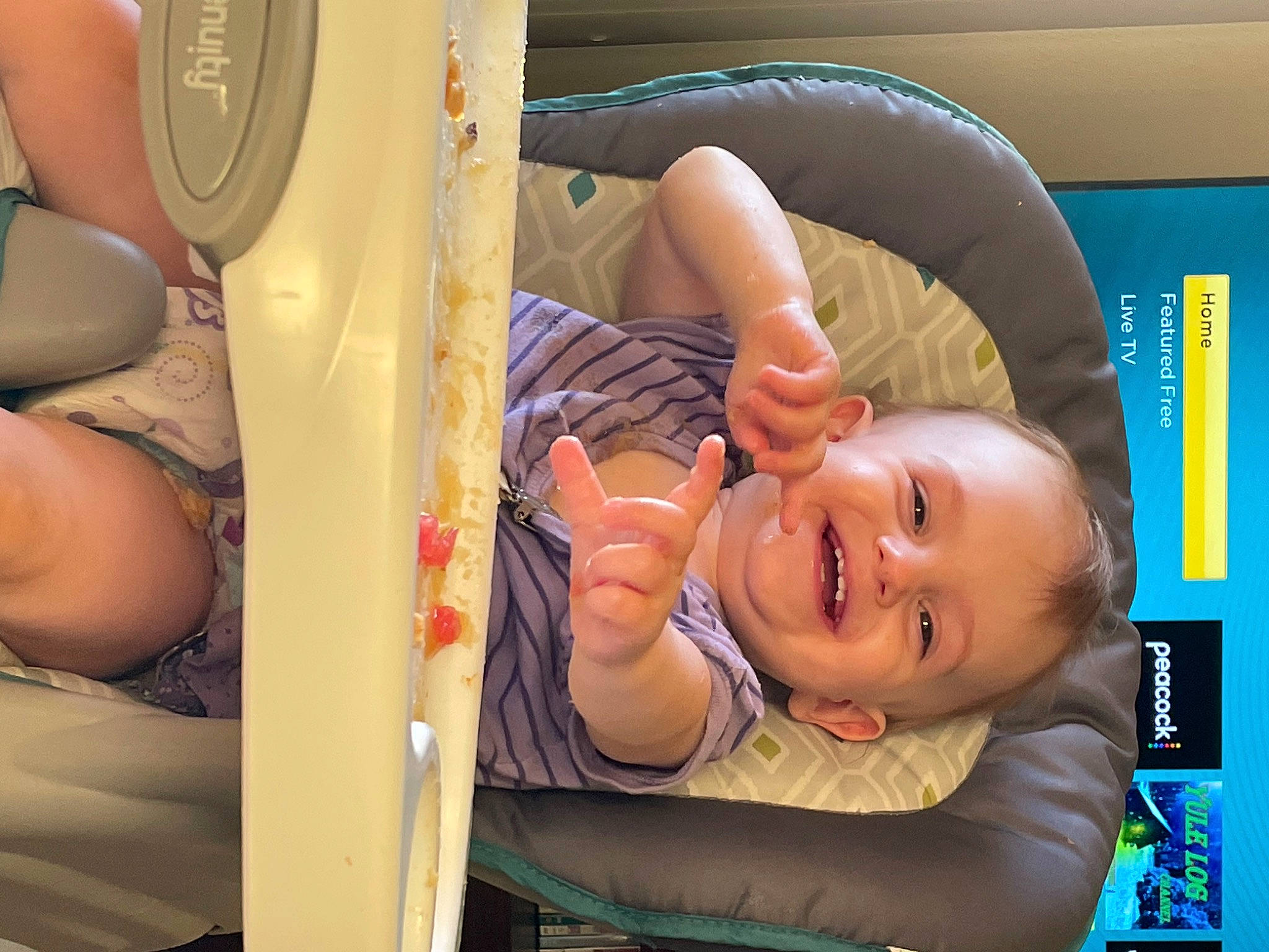 Mckenzie is registered to the contest to win money with this photo: baby, baby_products, baby_safety, bathing, bed, child, comfort, facial_expression, finger, fun, health_care, hospital, joy, medical, medical_equipment, mouth, person, room, skin, smile