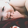 Jensen is registered to the contest to win money with this photo: baby, beauty, cheek, child, chin, close_up, eye, face, forehead, gesture, hand, head, lip, love, mouth, muscle, neck, nose, photography, skin