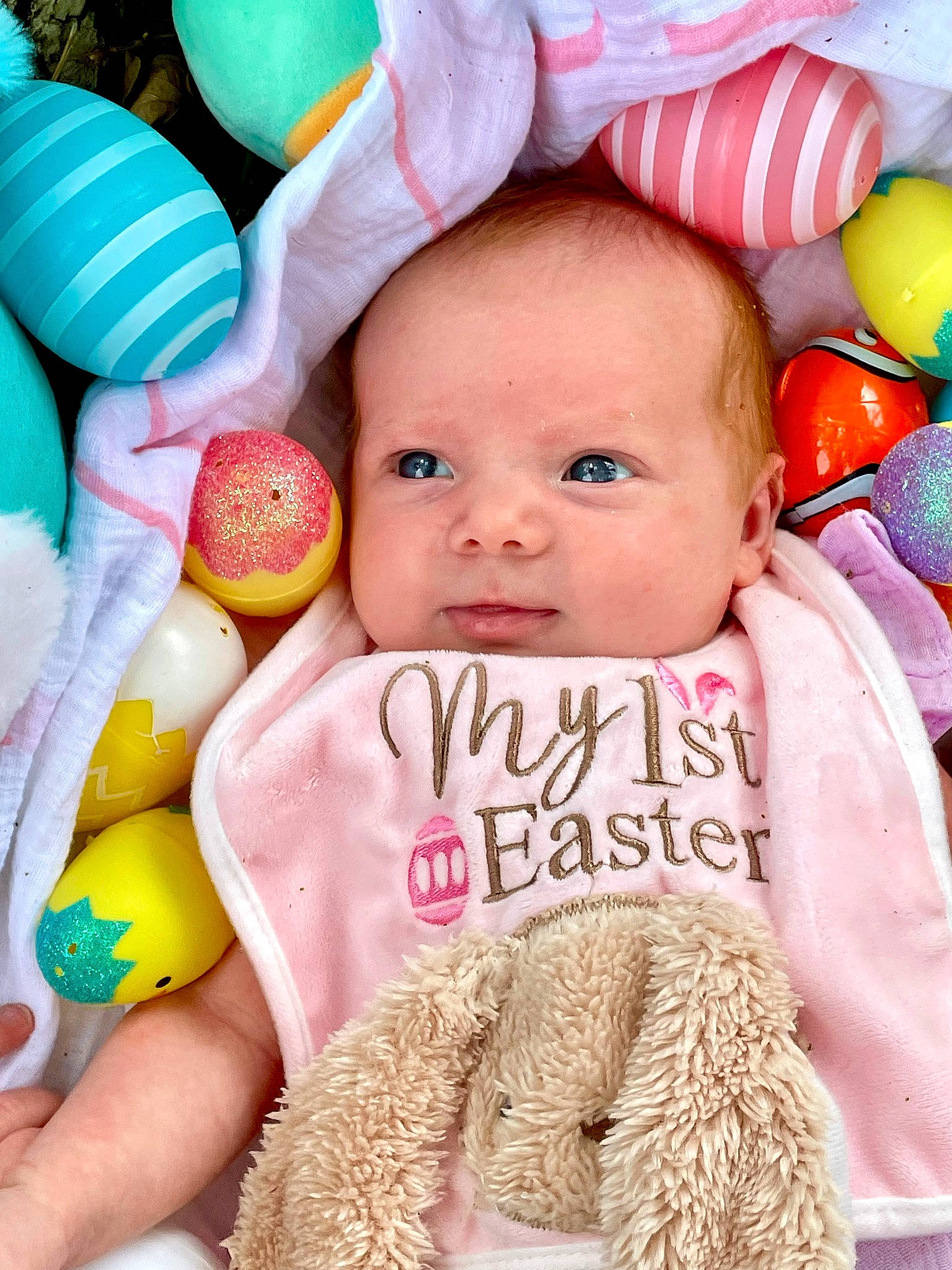Kallie joined the competition — help win amazing prizes! baby, baby_products, baby_toddler_clothing, beauty, cheek, child, facial_expression, fun, green, happy, organ, people_in_nature, person, photograph, pink, product, skin, sweetness, textile, toddler