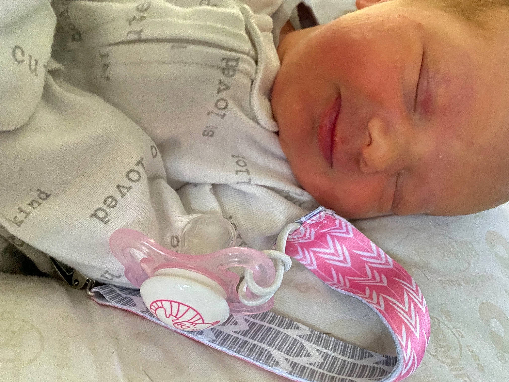 Kallie joined the competition — help win amazing prizes! baby, baby_products, baby_sleeping, baby_toddler_clothing, beauty, bedtime, carmine, cheek, child, comfort, drinkware, font, linens, nap, pattern, person, serveware, skin, sleep, textile