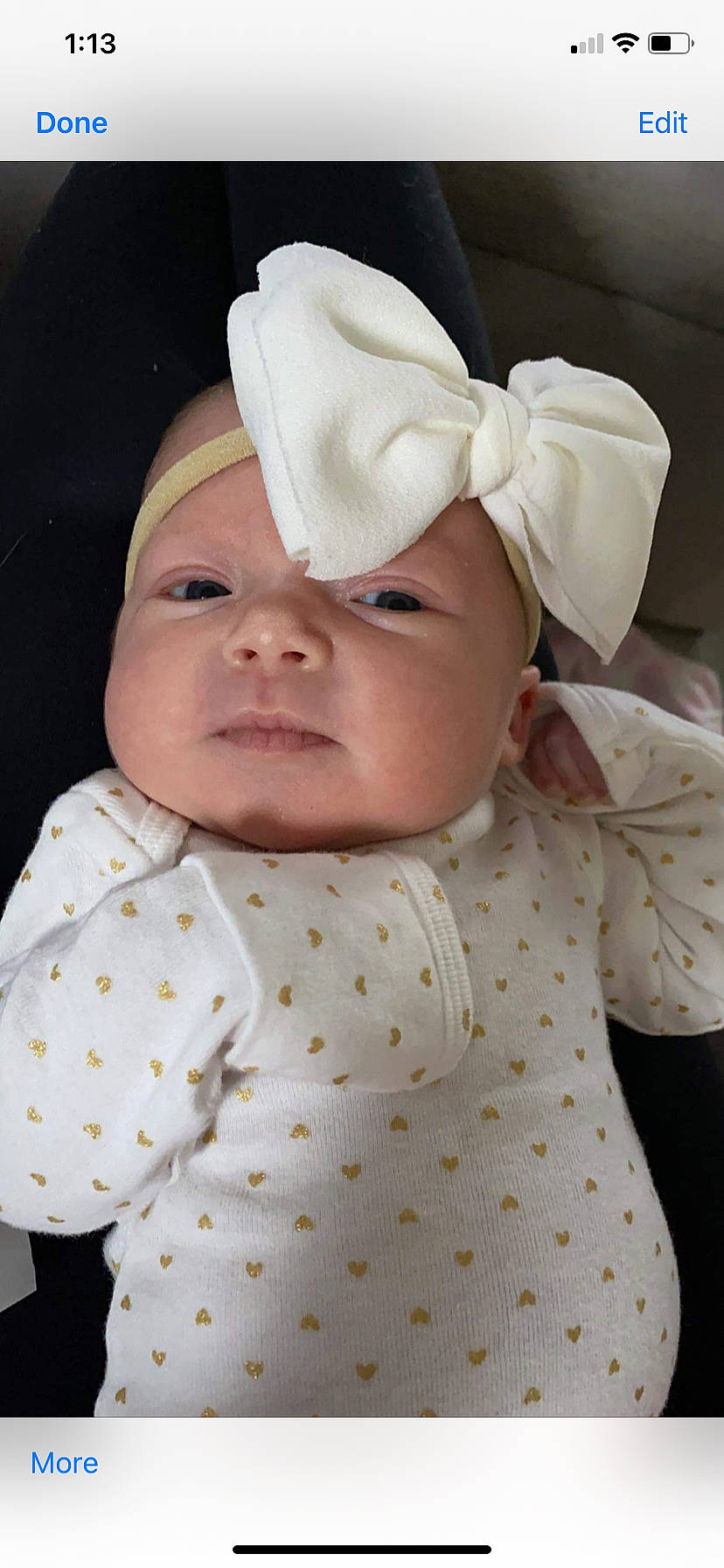 Bryleigh is registered to the contest to win money with this photo: baby, baby_products, baby_toddler_clothing, bonnet, cap, cheek, child, collar, face, fashion_accessory, happy, hat, headwear, lip, pattern, person, pink, skin, sleeve, smile