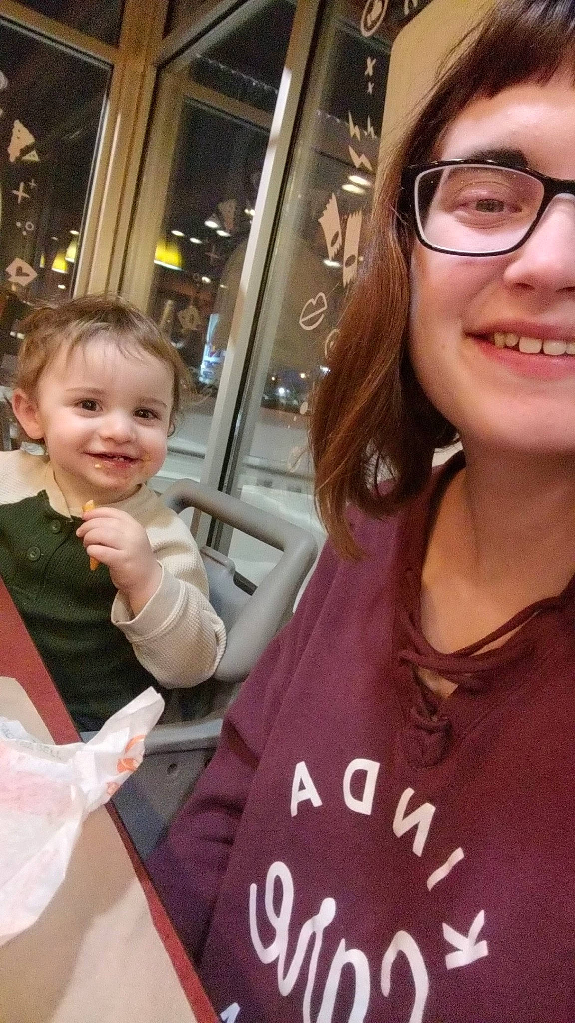 Jax is registered to the contest to win money with this photo: brown_hair, child, cool, eyewear, face, fun, glasses, happy, joy, person, photography, selfie, smile, toddler, vision_care