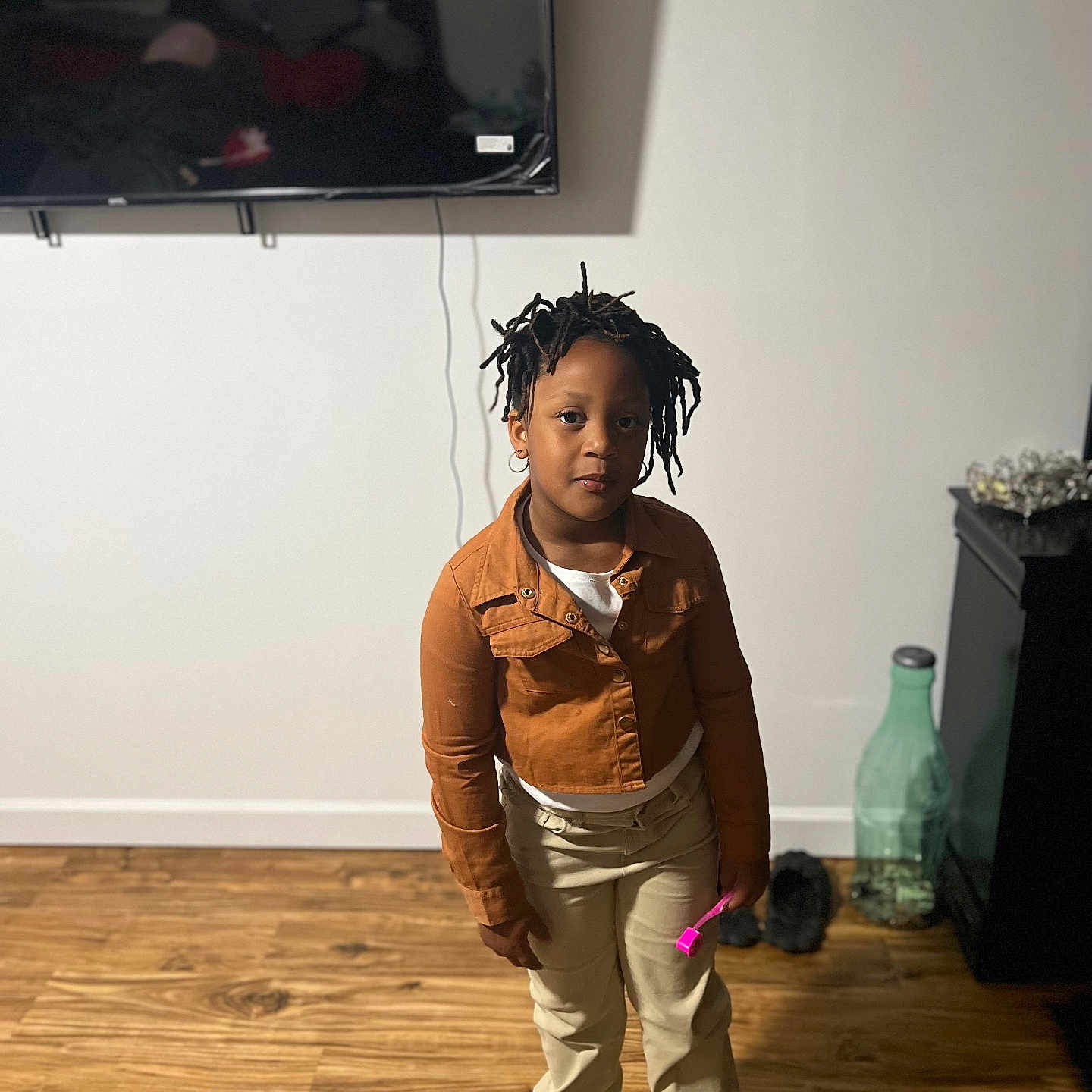 Promisey joined the competition — help win amazing prizes! boy, child, clothing, computerhardware, electronics, face, footwear, hair, hardware, hardwood, head, male, monitor, person, screen, shoe, sitting, sleeve, standing, wood