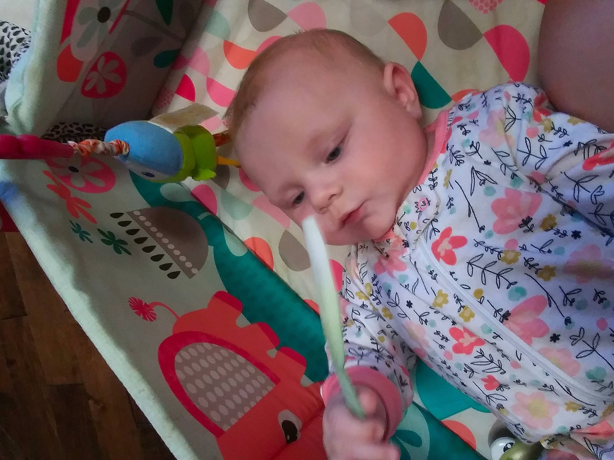 Saria joined the competition — help win amazing prizes! baby, baby_products, baby_toddler_clothing, baby_toys, bedtime, carmine, cheek, child, comfort, design, human_body, iris, linens, mouth, pattern, person, pink, room, sitting, sleep