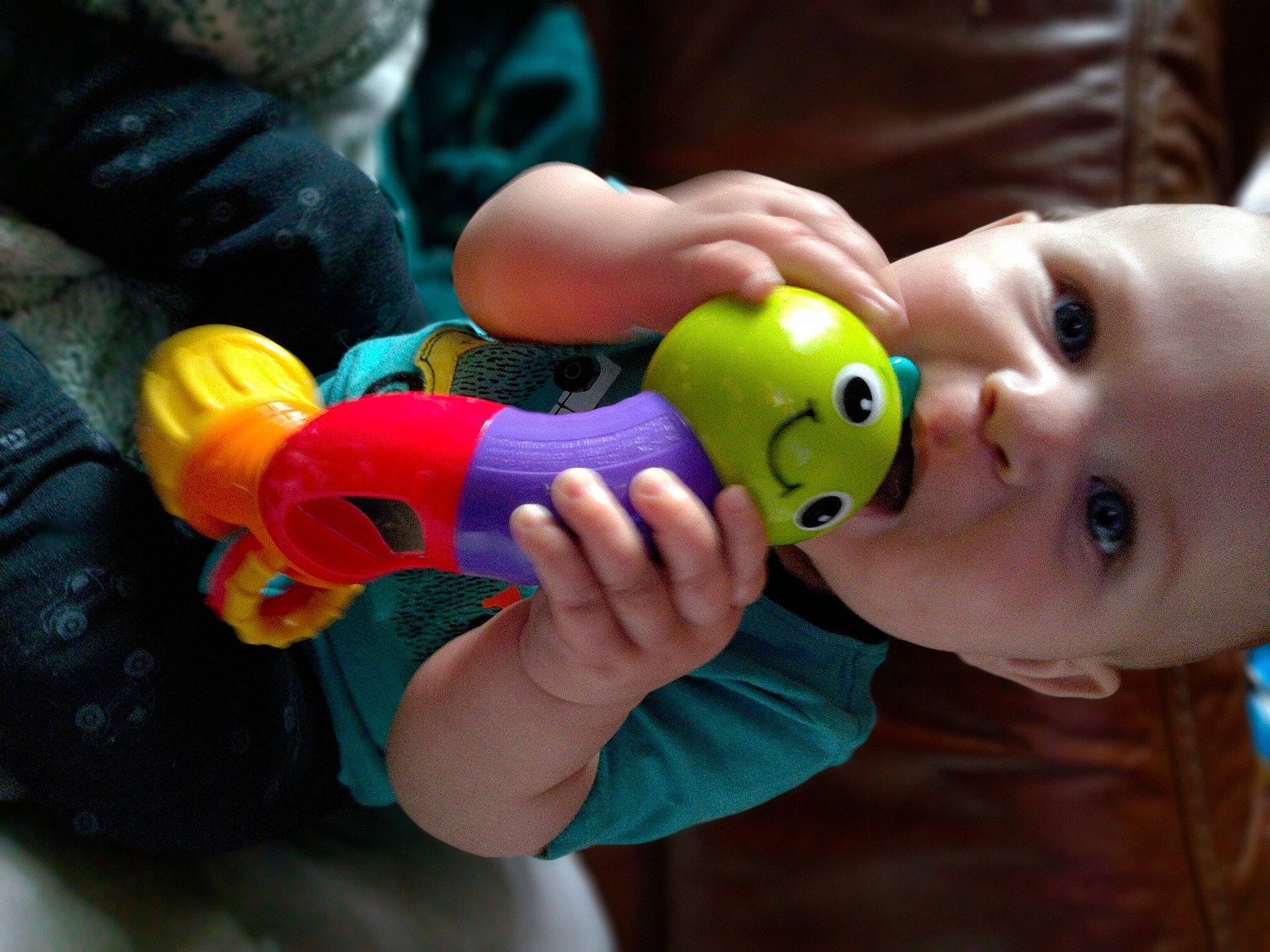 Chayse is registered to the contest to win money with this photo: baby, baby_playing_with_toys, baby_products, baby_toddler_clothing, baby_toys, cheek, child, finger, fun, happy, leisure, nail, nose, person, play, sitting, smile, stuffed_toy, thumb, toddler