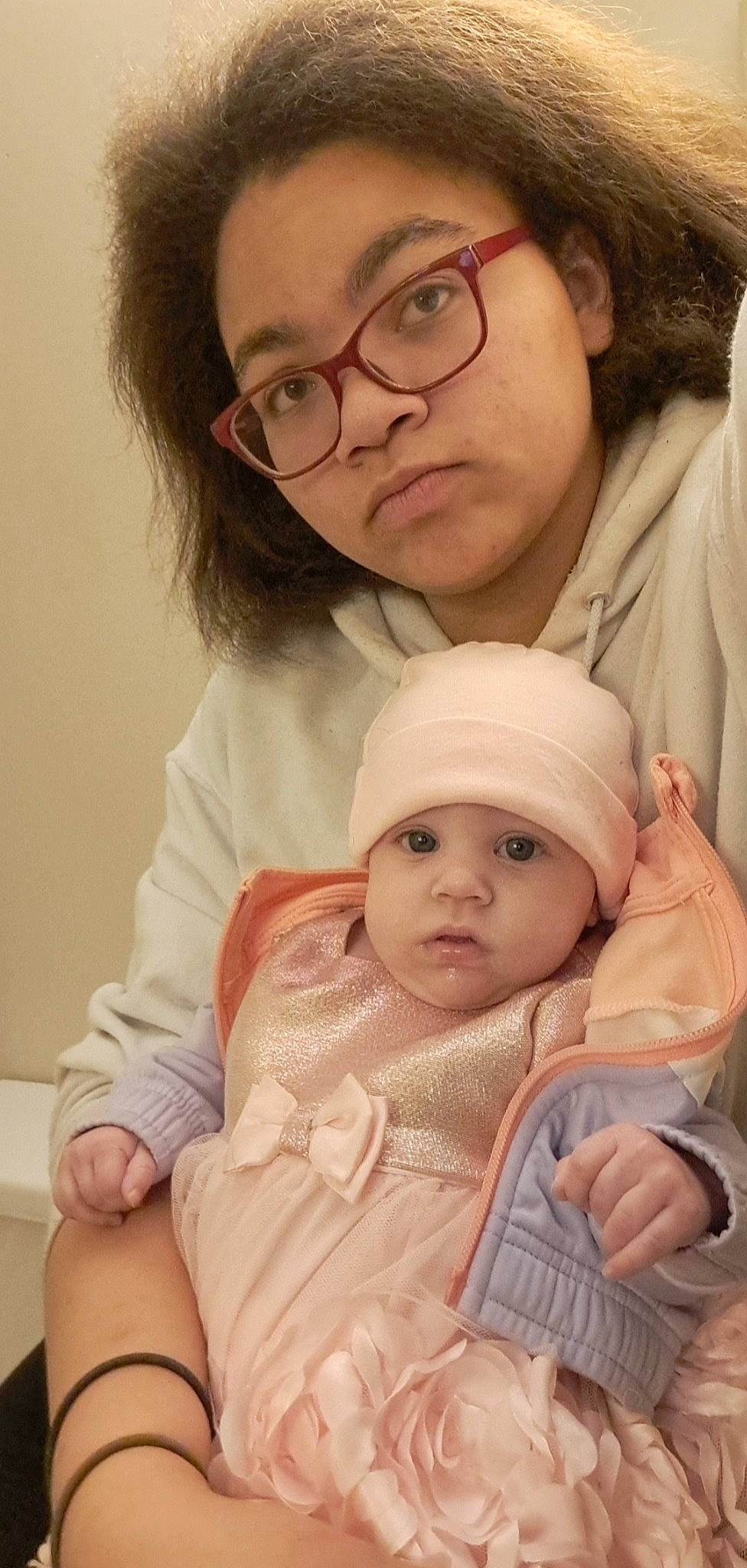 Brianna joined the competition — help win amazing prizes! baby, baby_toddler_clothing, cheek, child, comfort, eyewear, face, gesture, happy, headwear, lip, organ, person, sitting, skin, sleeve, thumb, toddler, vision_care, white