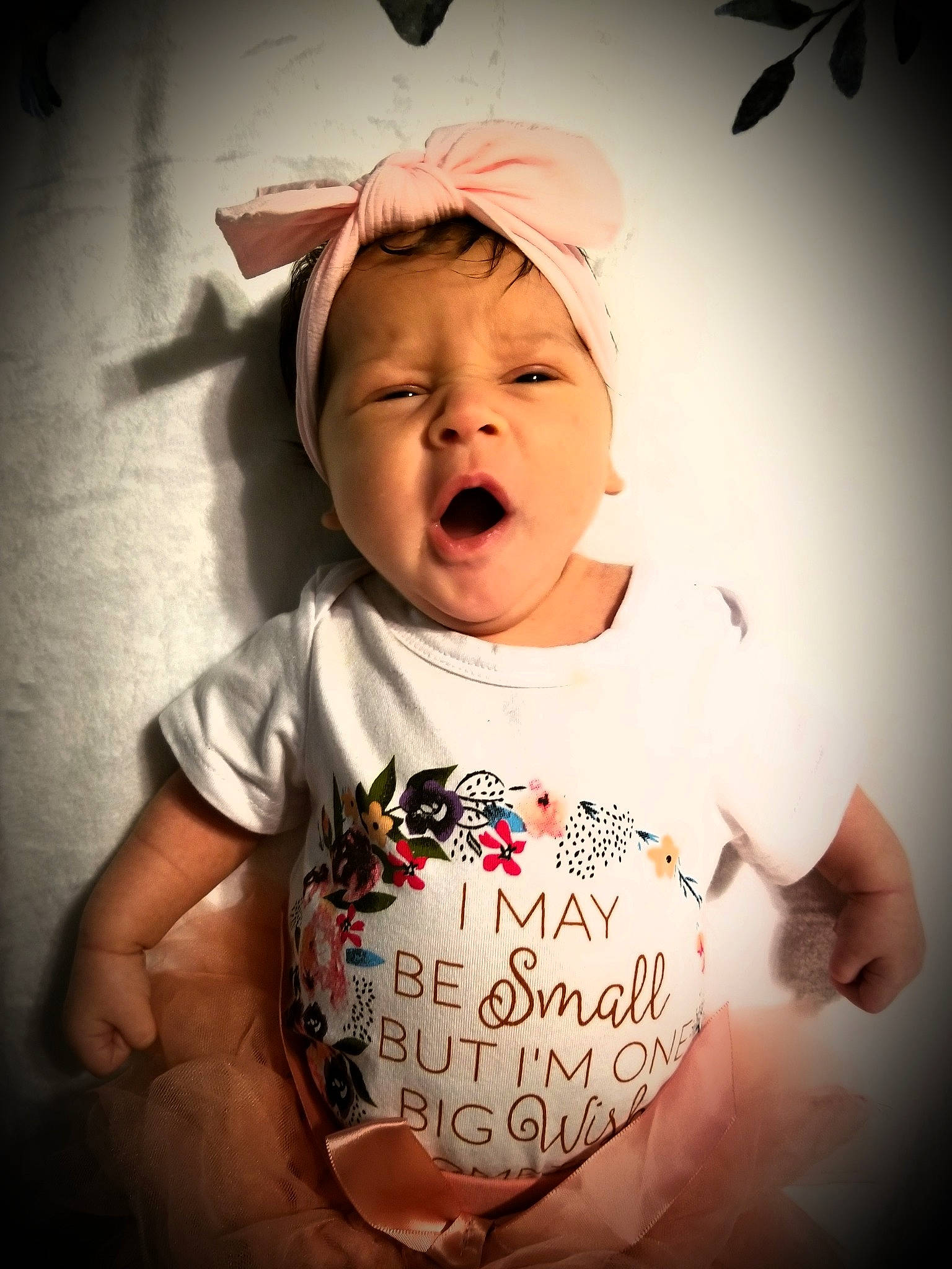 Tinley is registered to the contest to win money with this photo: baby, cheek, child, cool, facial_expression, finger, fun, gesture, happy, head, human, mouth, nose, person, photography, smile, toddler