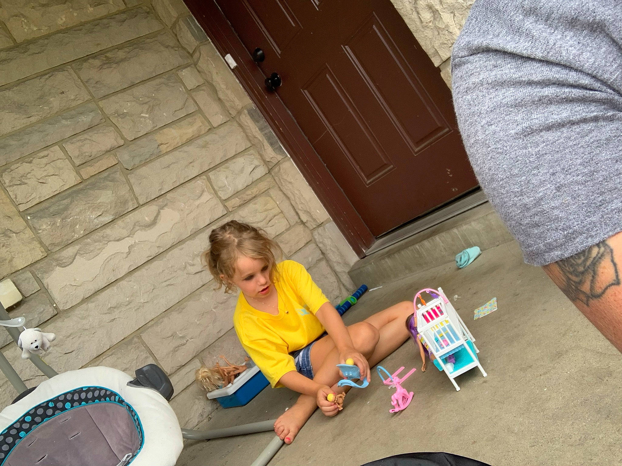 Maelynn joined the competition — help win amazing prizes! automotive_tire, flooring, fun, human_leg, leg, leisure, person, photograph, recreation, shoe, shorts, sitting, snapshot, sneakers, summer, t_shirt, thigh, tire, toy, wheel