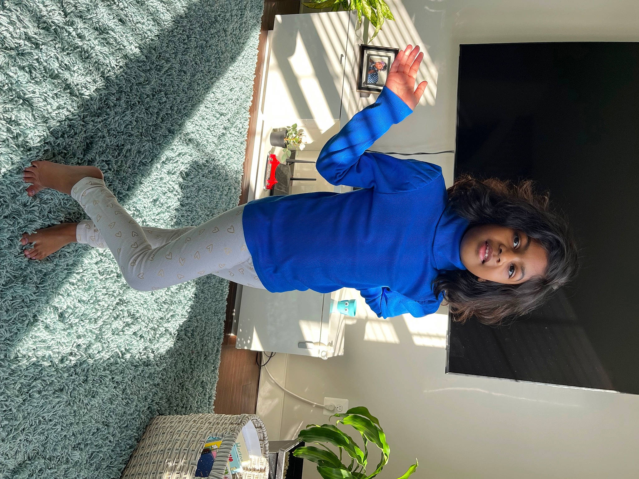 Naina joined the competition — help win amazing prizes! asphalt, concrete, elbow, electric_blue, fun, happy, houseplant, human_leg, knee, leisure, person, plant, recreation, room, sidewalk, smile, t_shirt, thigh, walking_shoe, wrist