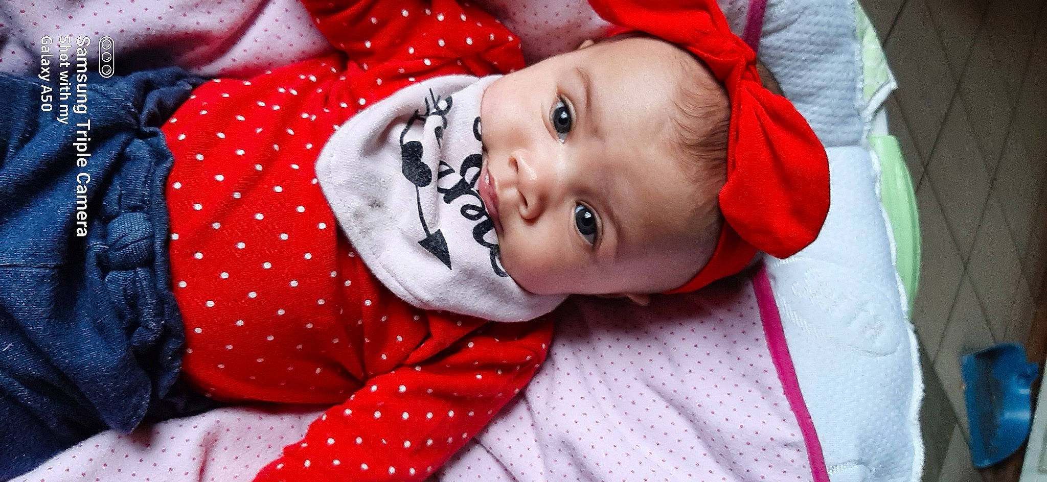 Harley joined the competition — help win amazing prizes! baby, baby_toddler_clothing, carmine, cheek, child, fun, happy, hat, lip, nose, pattern, person, portrait_photography, red, skin, sleeve, smile, toddler, tradition