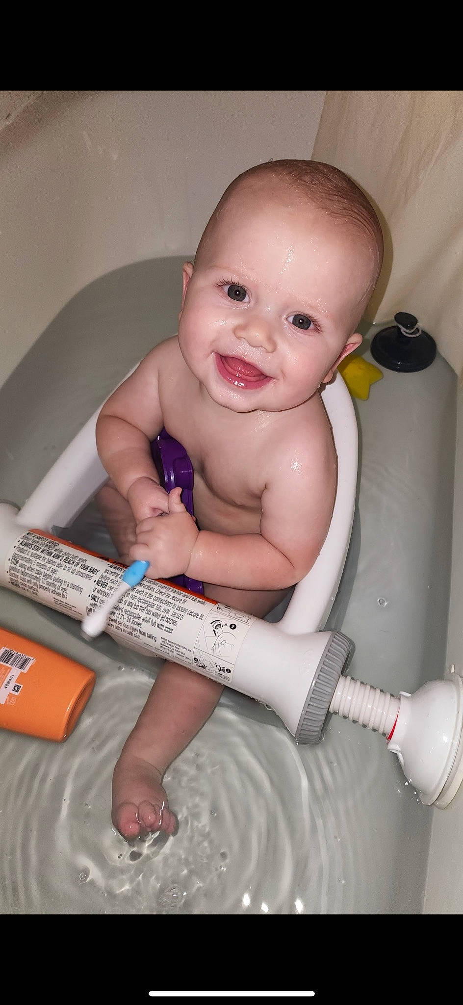 Levi is registered to the contest to win money with this photo: baby, baby_products, baby_toddler_clothing, cheek, chest, comfort, elbow, eyelash, finger, foot, human_leg, joy, knee, mouth, nail, person, skin, smile, thigh, thumb