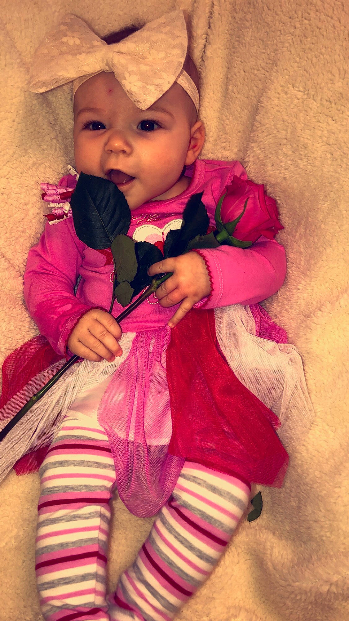 Sydney joined the competition — help win amazing prizes! baby, cheek, child, eye, face, fun, happy, head, leg, lip, magenta, mouth, nose, outerwear, person, pink, play, red, skin, smile