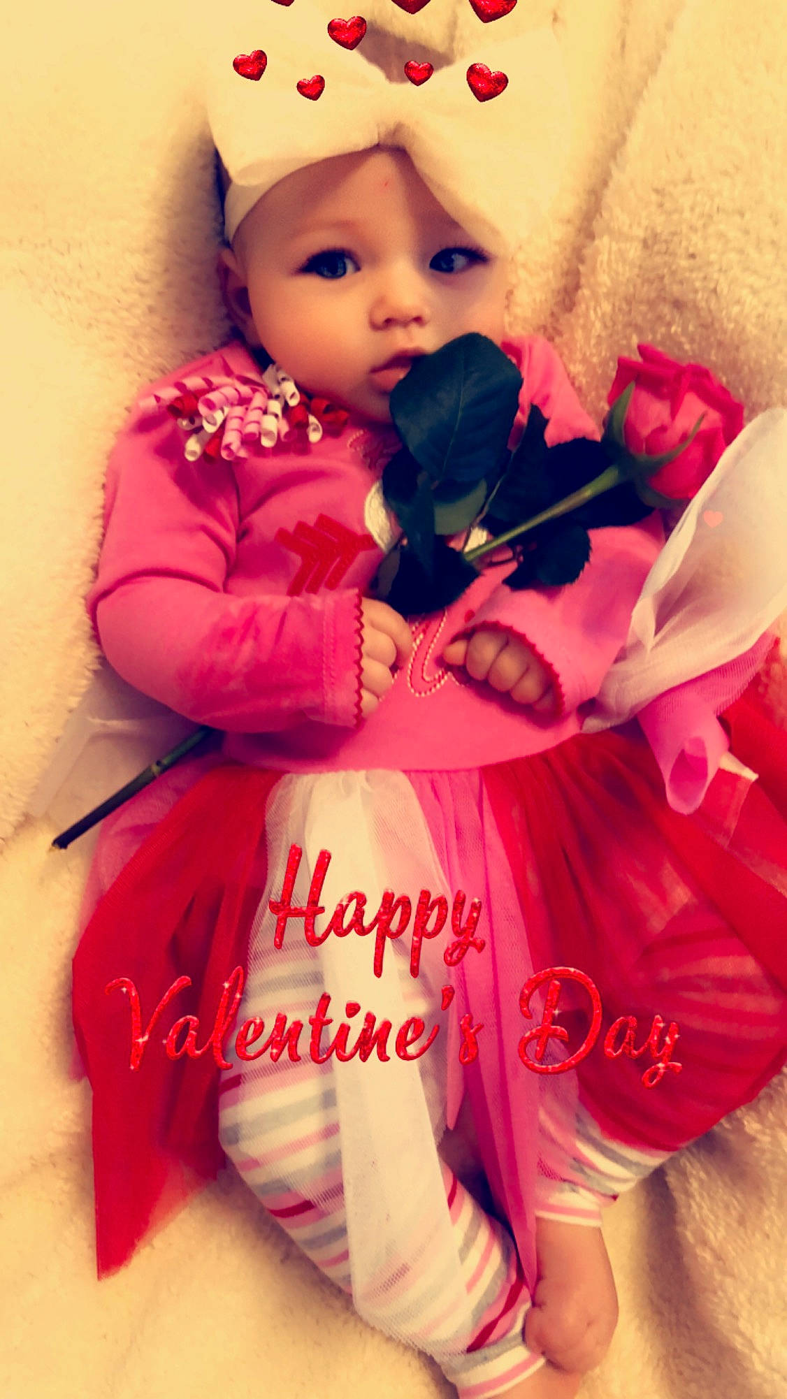 Sydney is registered to the contest to win money with this photo: child, happy, love, person, pink, smile, toddler