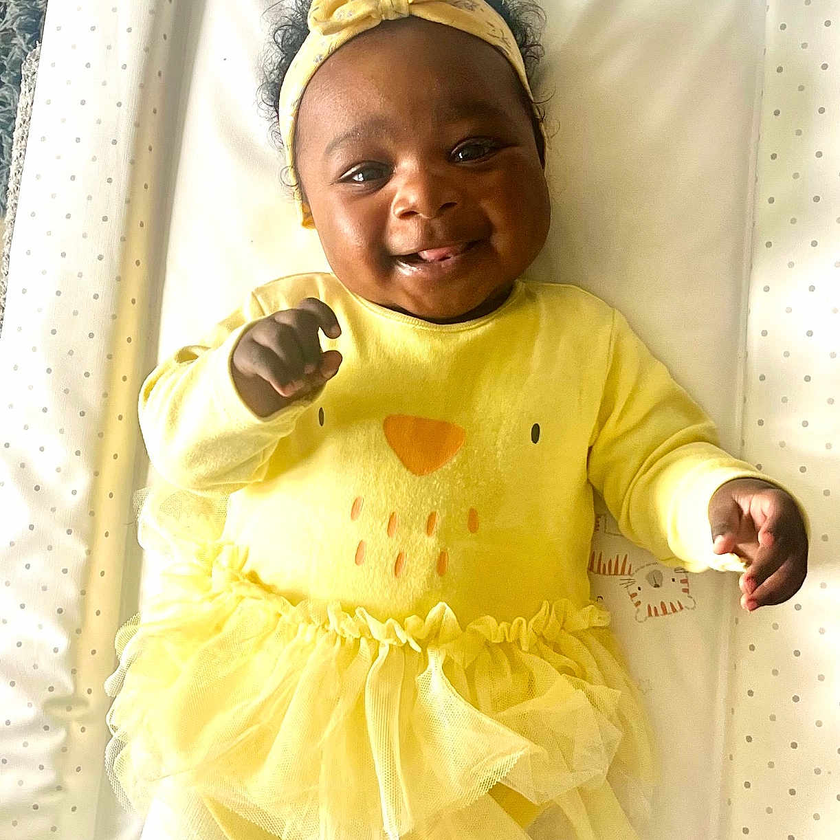 Adeiya joined the competition — help win amazing prizes! accessories, baby, bed, bodypart, clothing, crib, cushion, face, finger, furniture, hand, happy, head, homedecor, infantbed, laughing, person, photography, portrait, smile