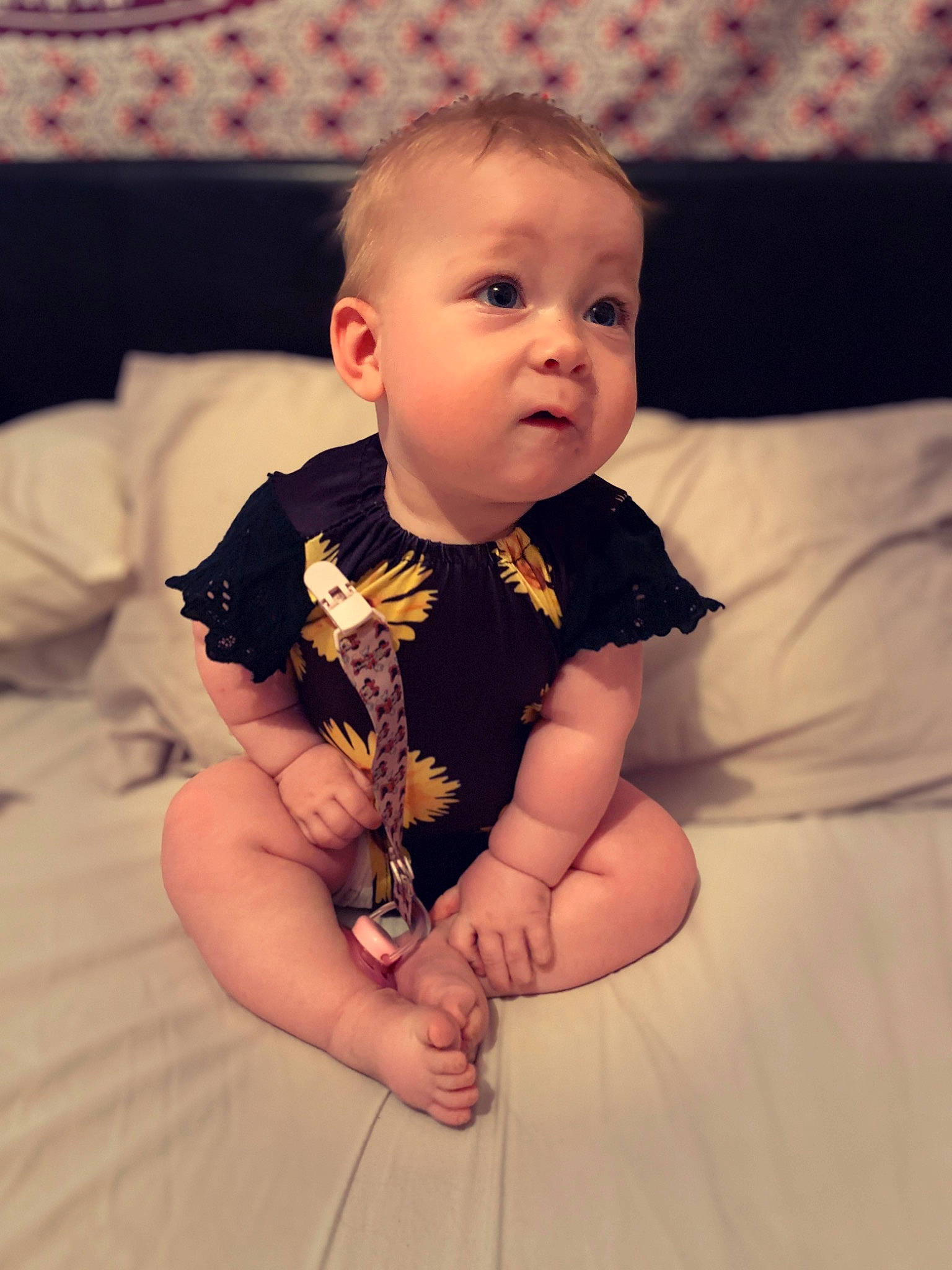 Octavia joined the competition — help win amazing prizes! arm, baby, cheek, child, dress, eye, face, fashion_accessory, finger, hand, head, iris, leg, mouth, person, skin, smile, thumb, toddler