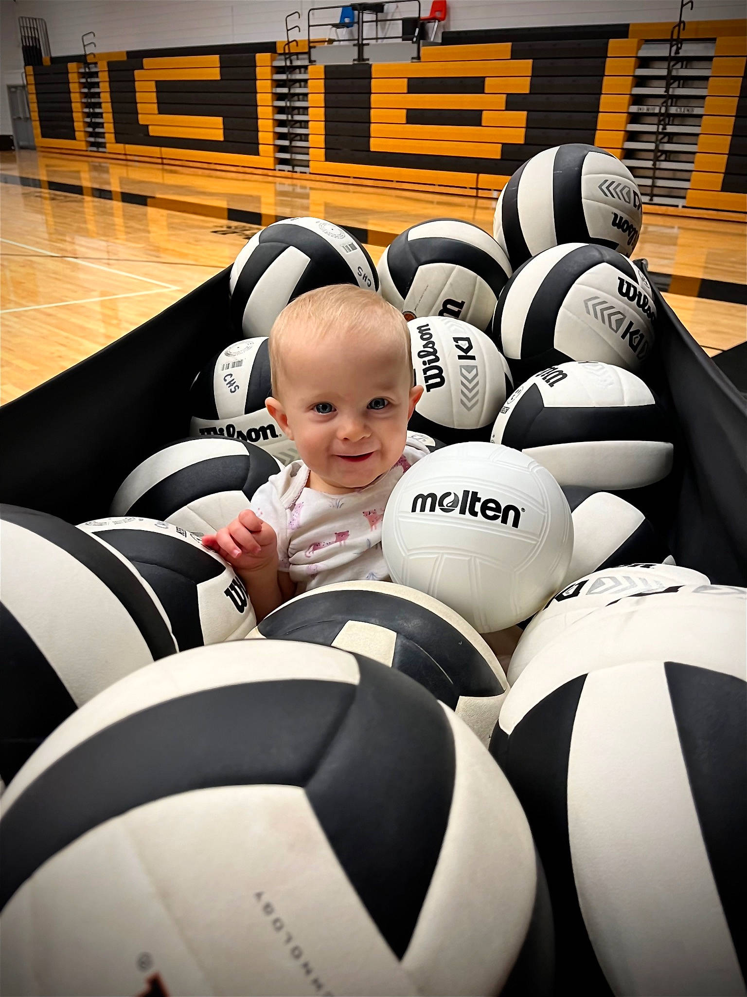 Charley joined the competition — help win amazing prizes! automotive_design, baby, ball, bowling_equipment, child, eye, flash_photography, football, fun, happy, hat, headgear, helmet, joy, monochrome_photography, person, personal_protective_equipment, recreation, smile, sports_equipment